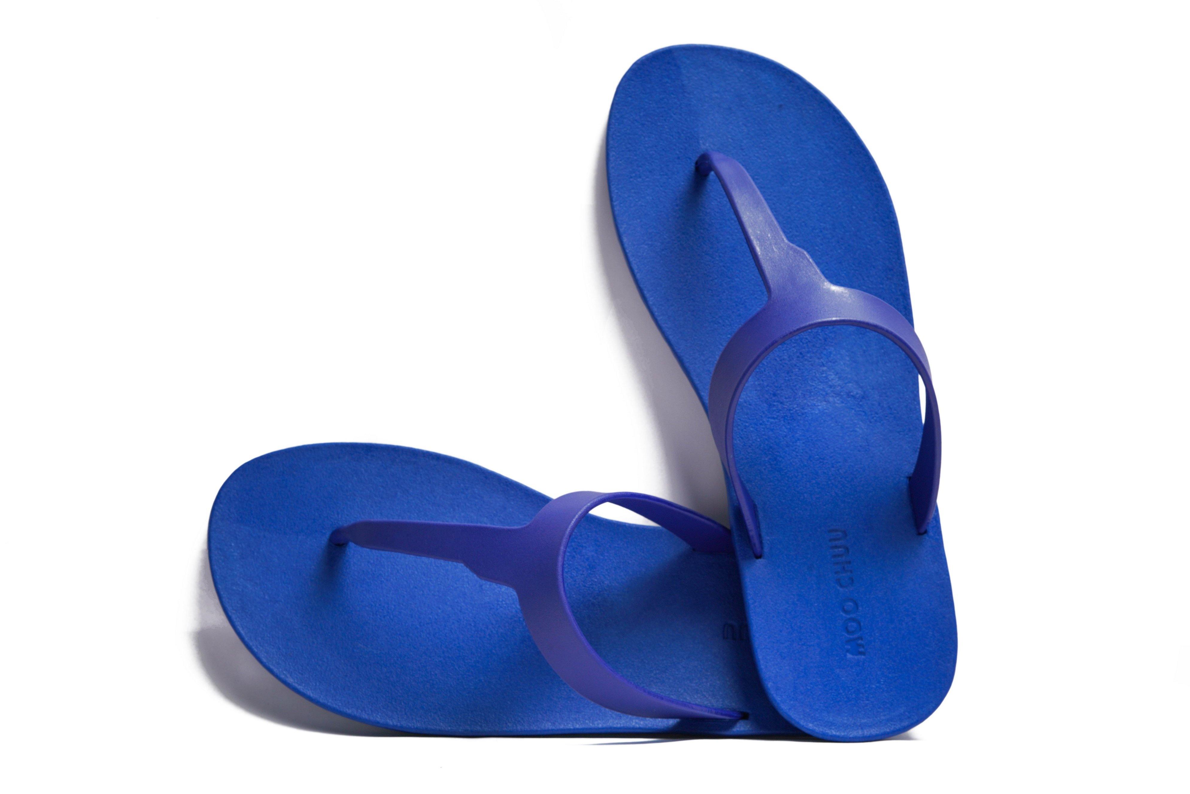 Thongs Blue Sole Blue Strap - Moo Chuu India