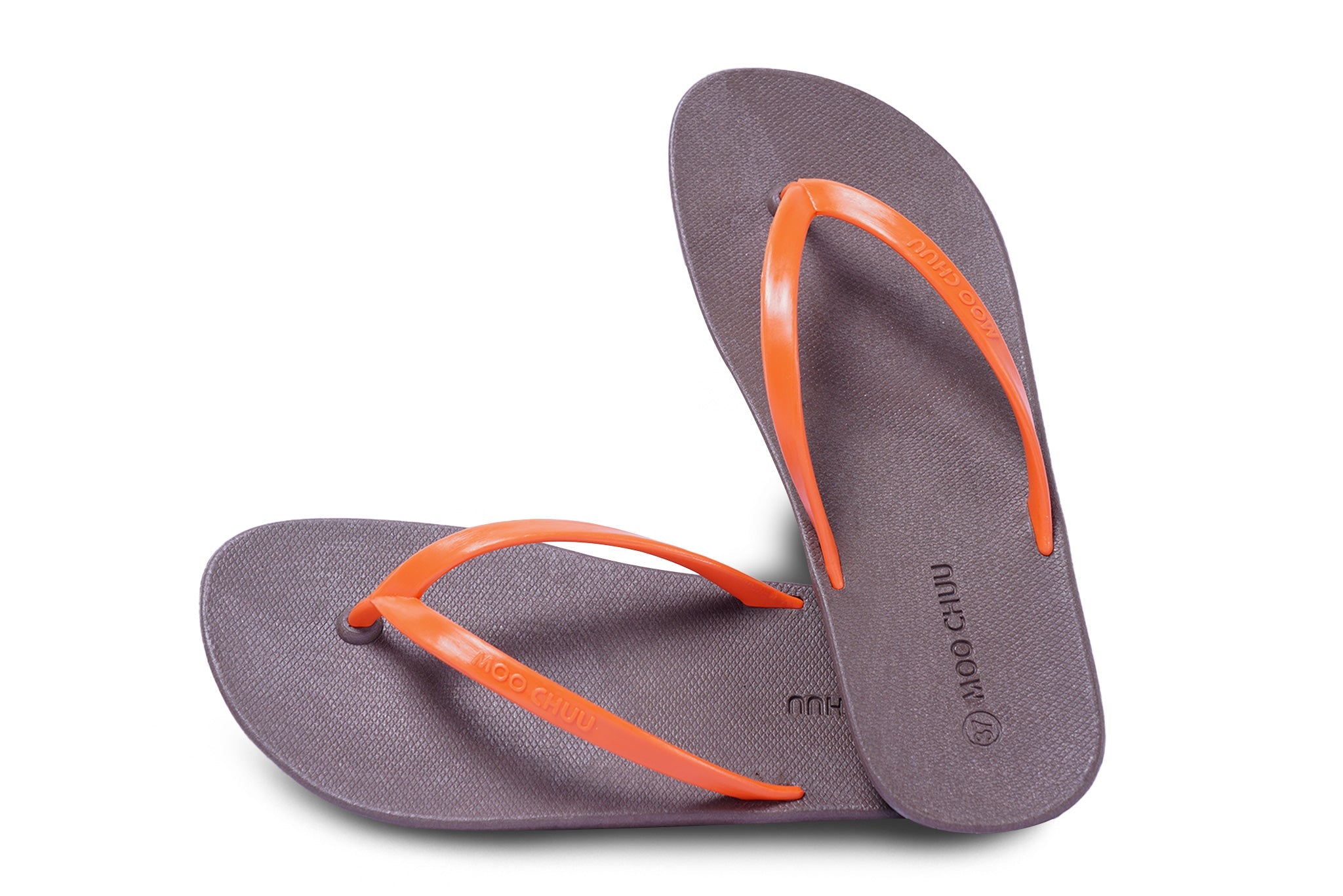 Orange hot sale flip flops