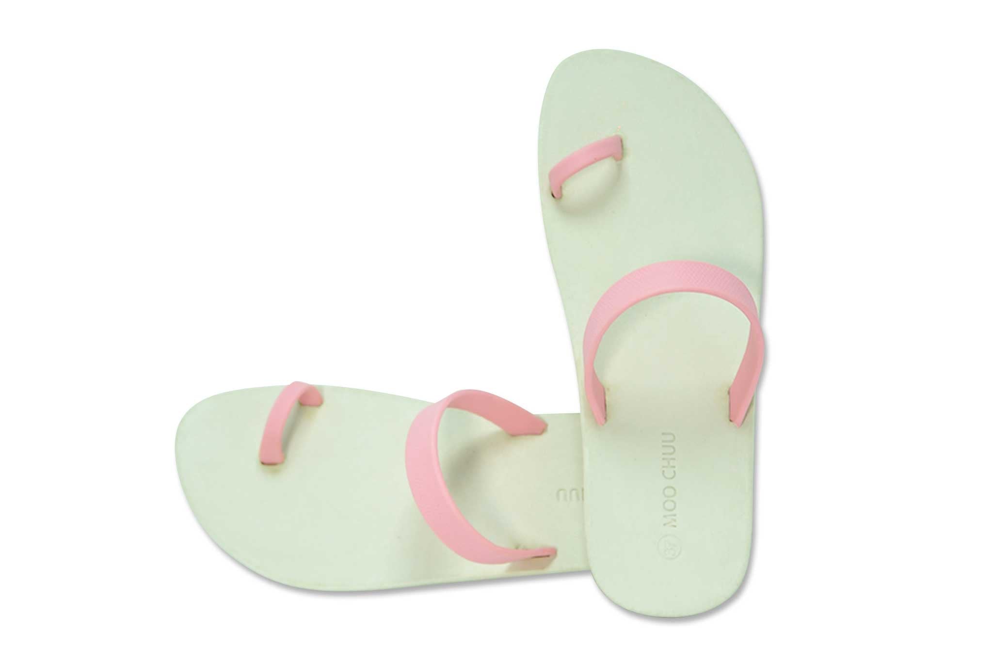 Light pink best sale flip flops