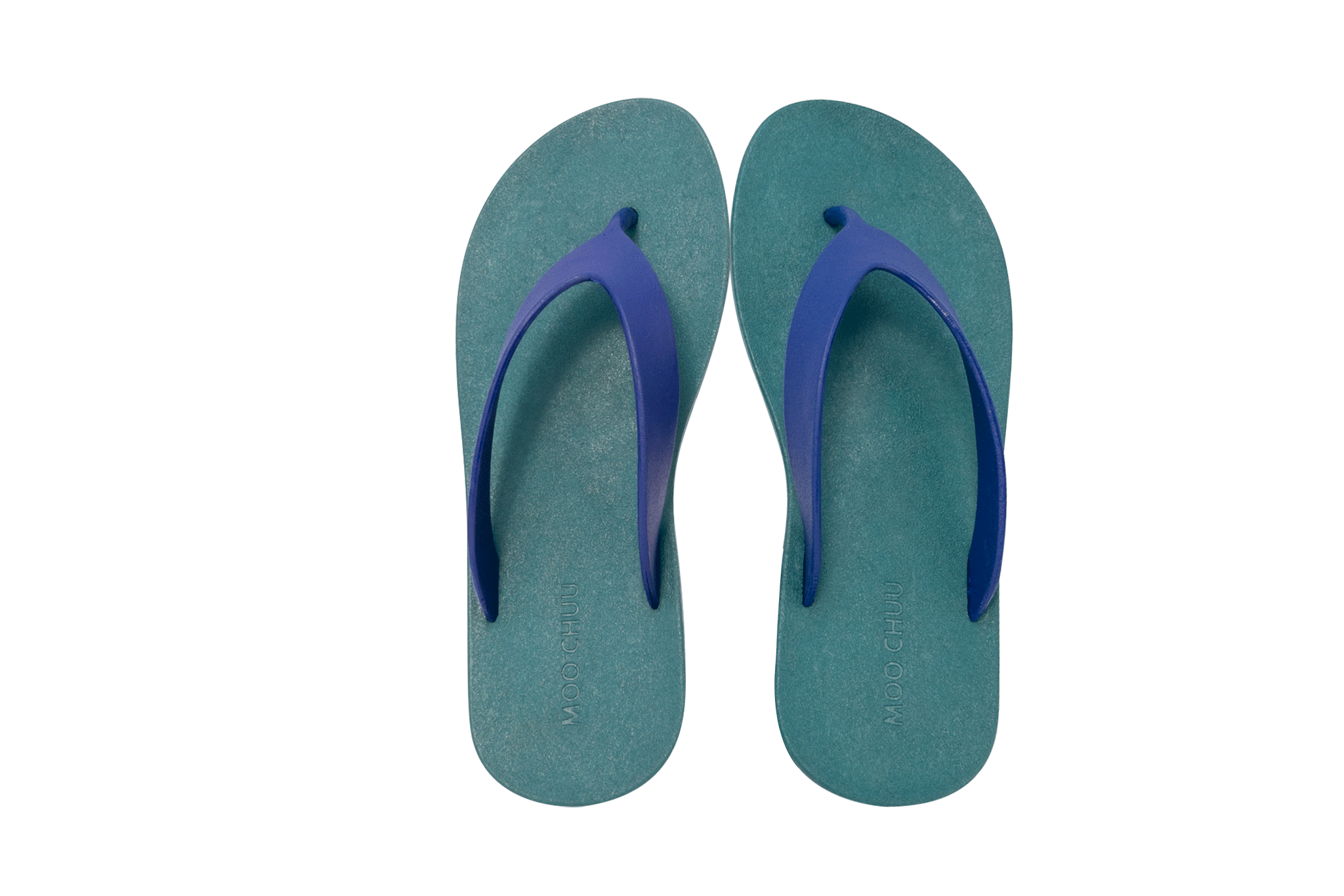 Flippy Green Sole Blue Strap