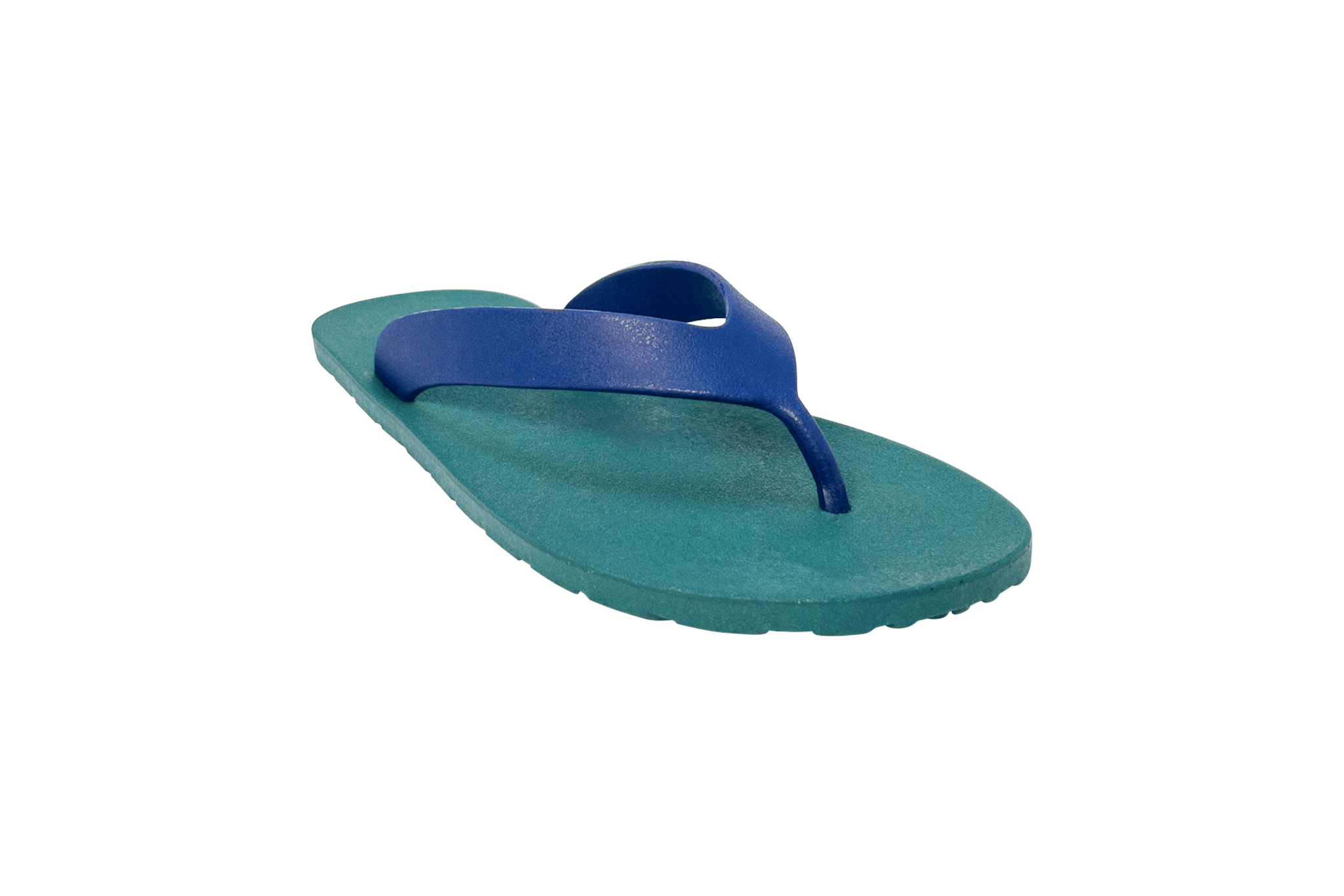 Flippy Green Sole Blue Strap