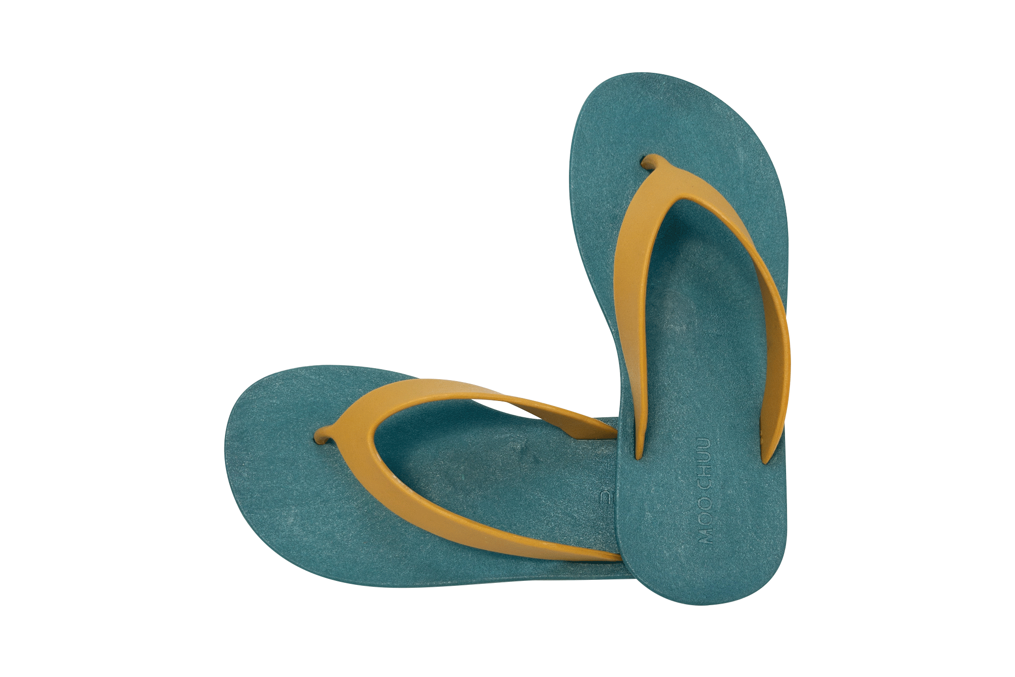 Flippy Green Sole Caramel Strap