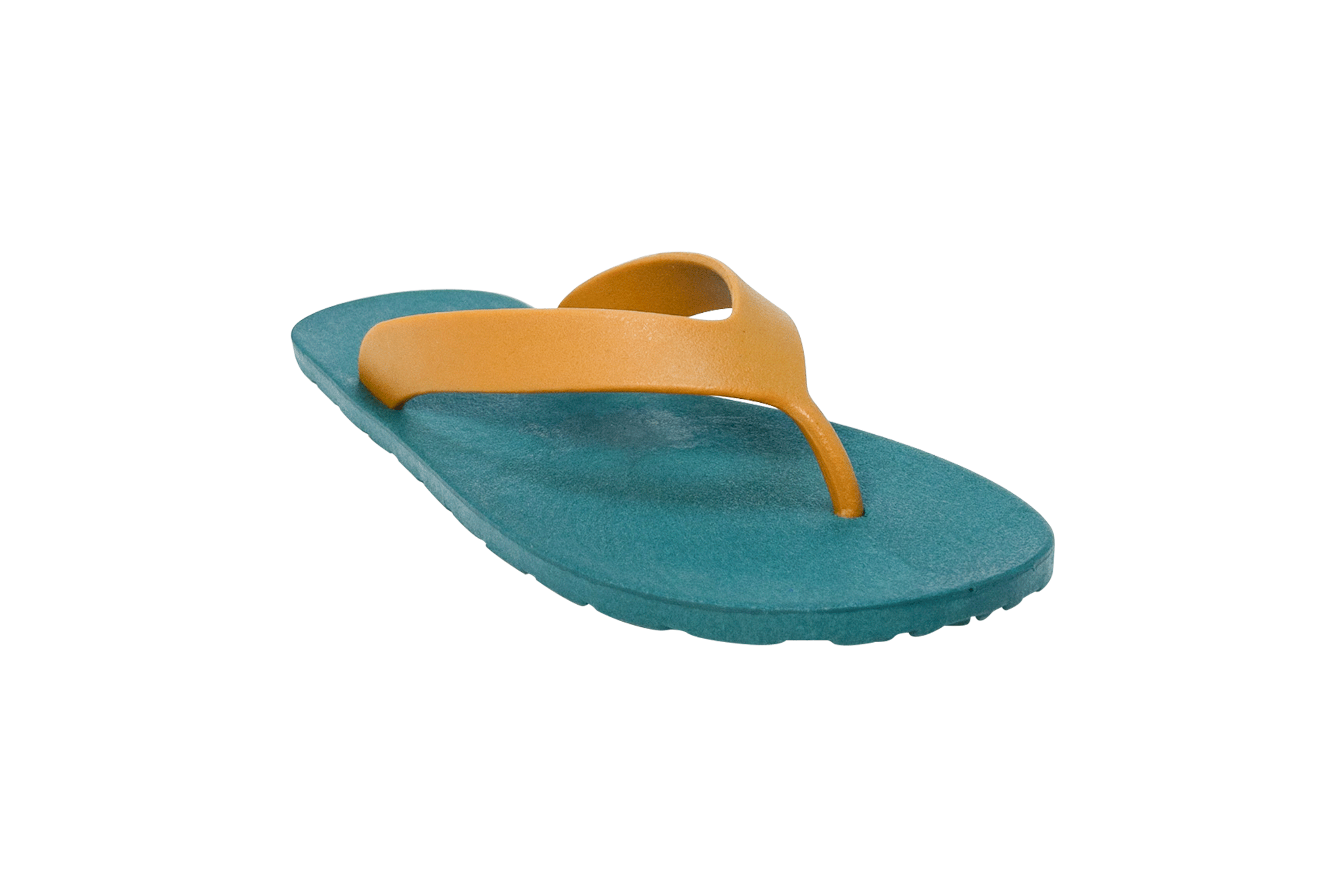 Flippy Green Sole Caramel Strap