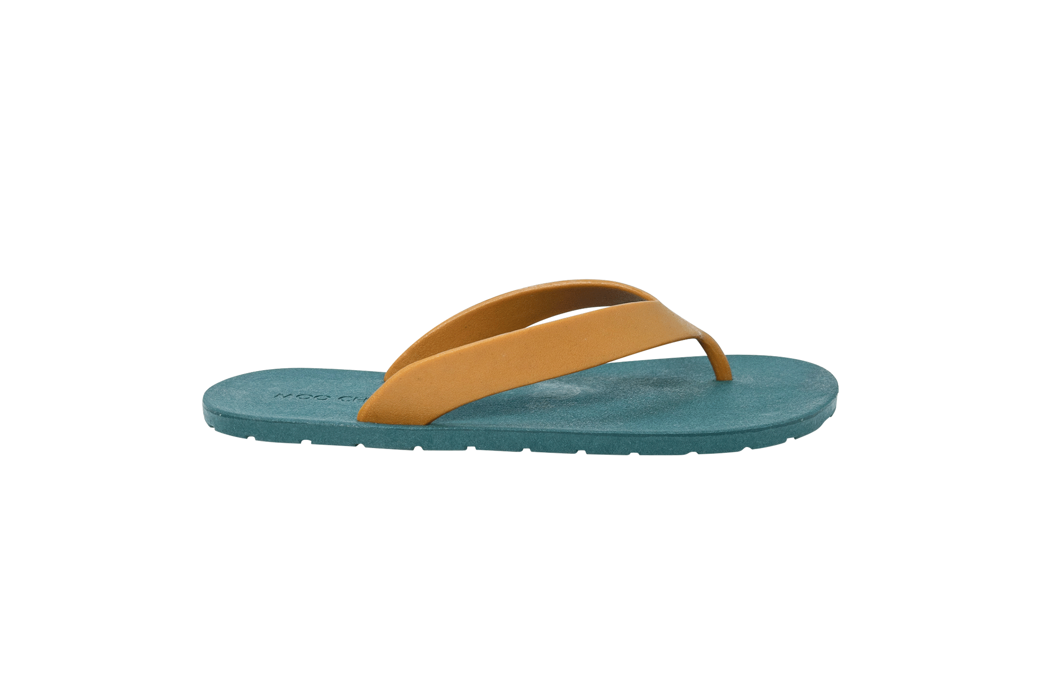 Flippy Green Sole Caramel Strap