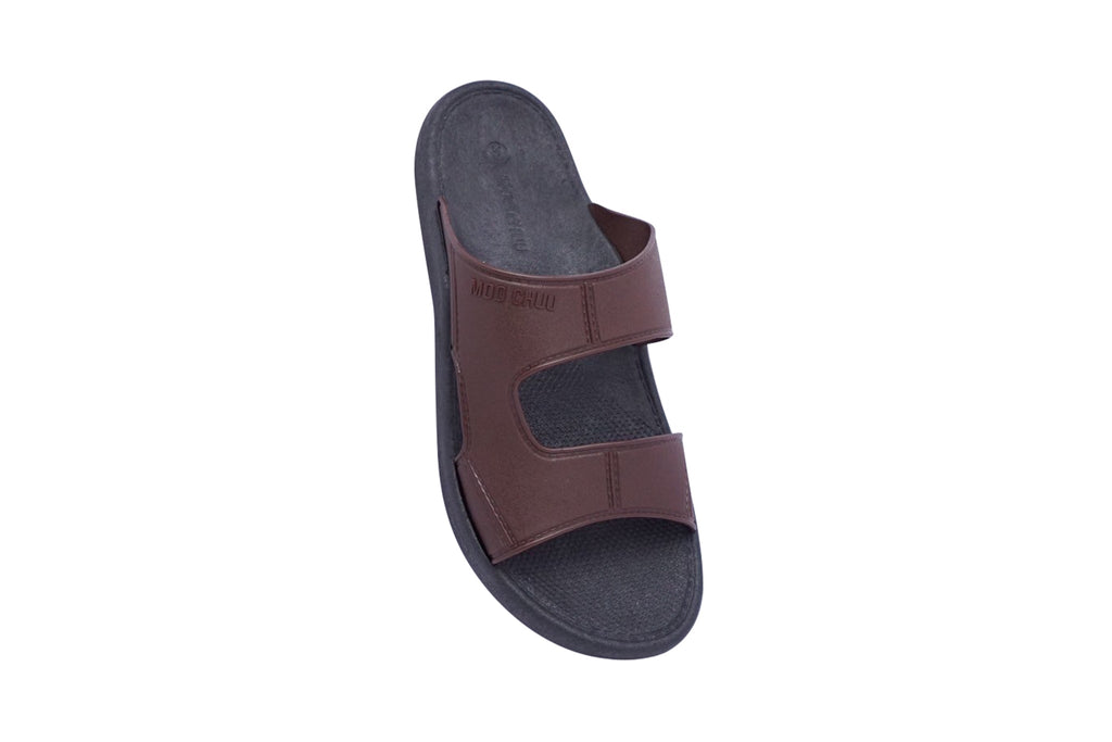 Harvey Black Sole Brown Strap