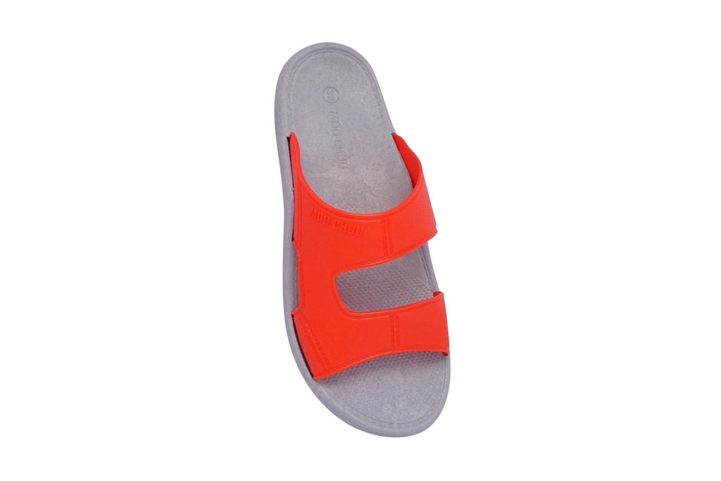 Harvey Grey Sole Red Strap