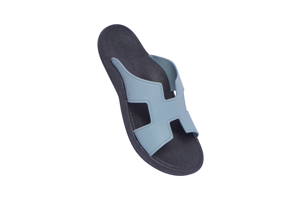 Hermey Black Sole Grey Strap