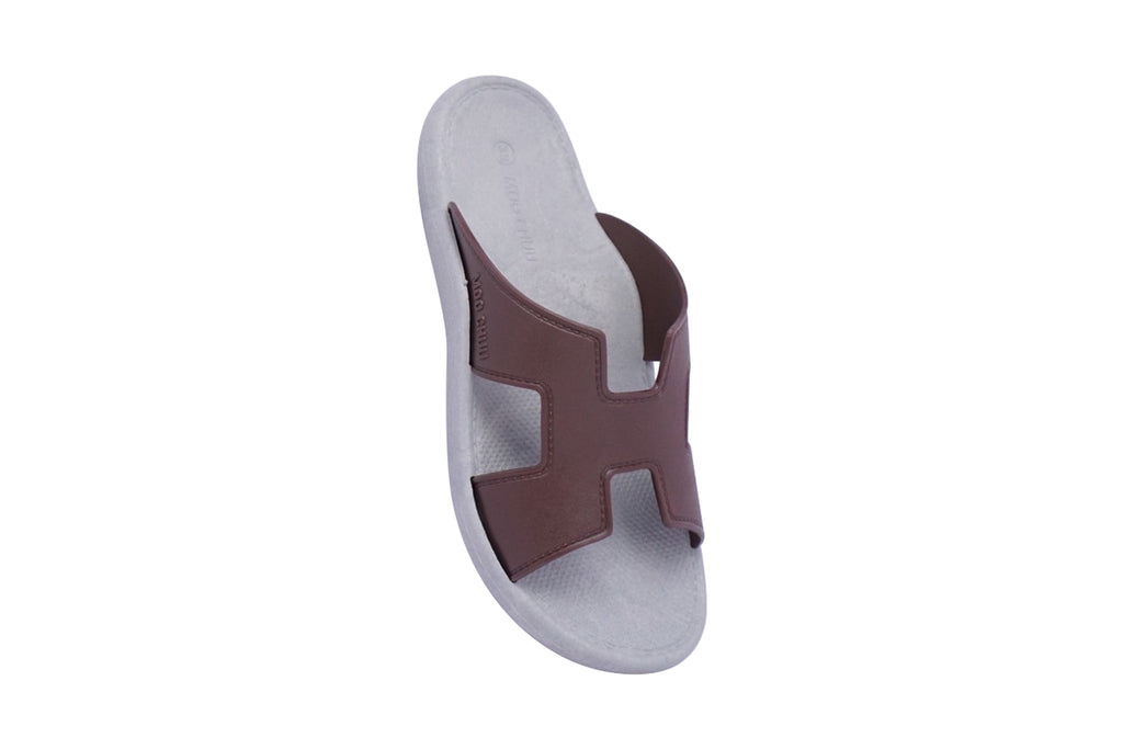 Hermey Grey Sole Brown Strap