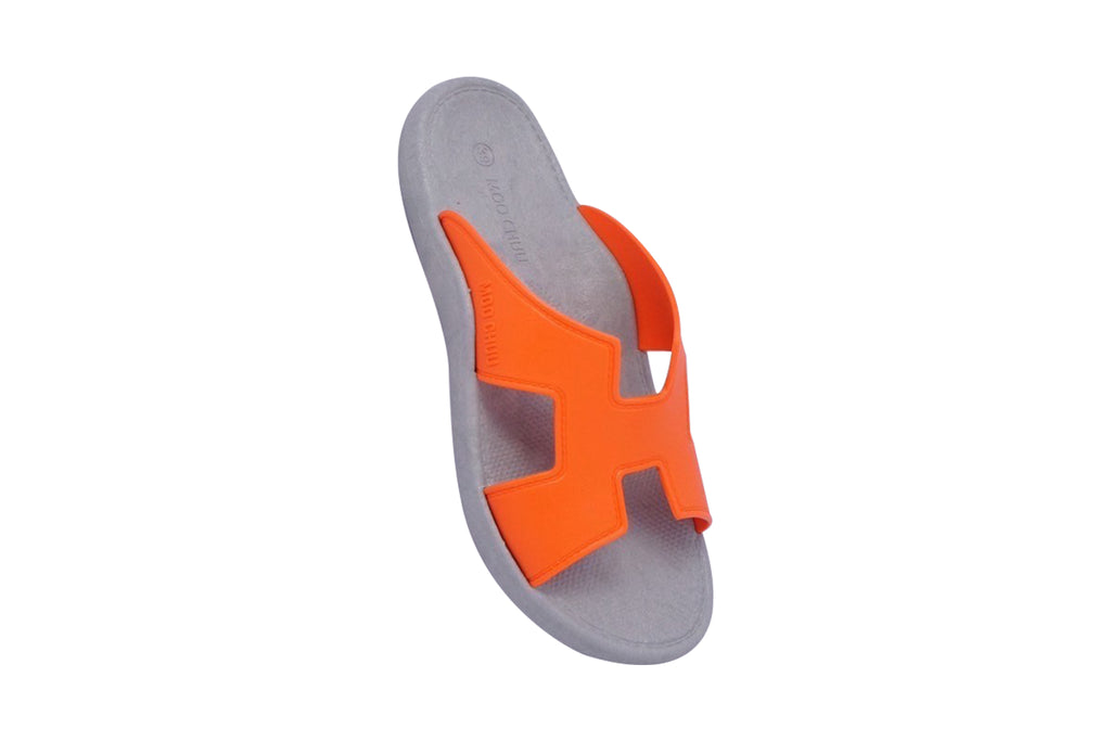 Hermey Grey Sole Orange Strap