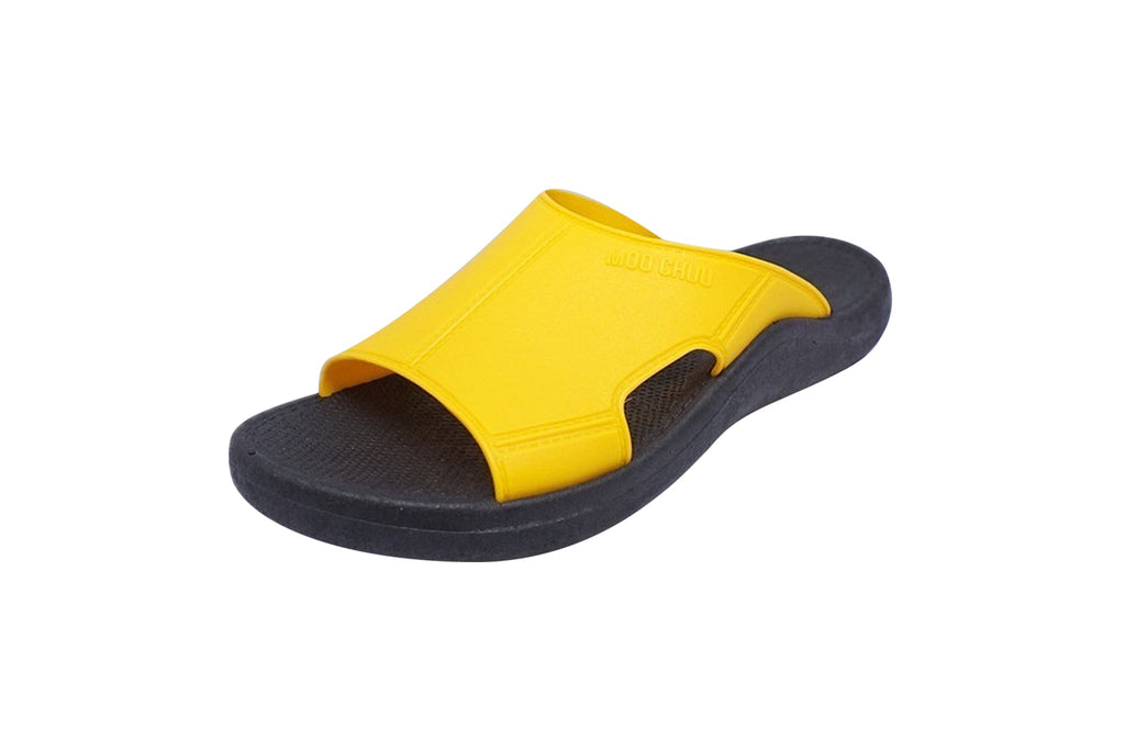 Jangy Black Sole Yellow Strap