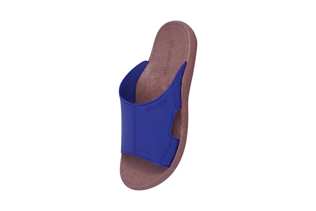 Jangy Brown Sole Blue Strap