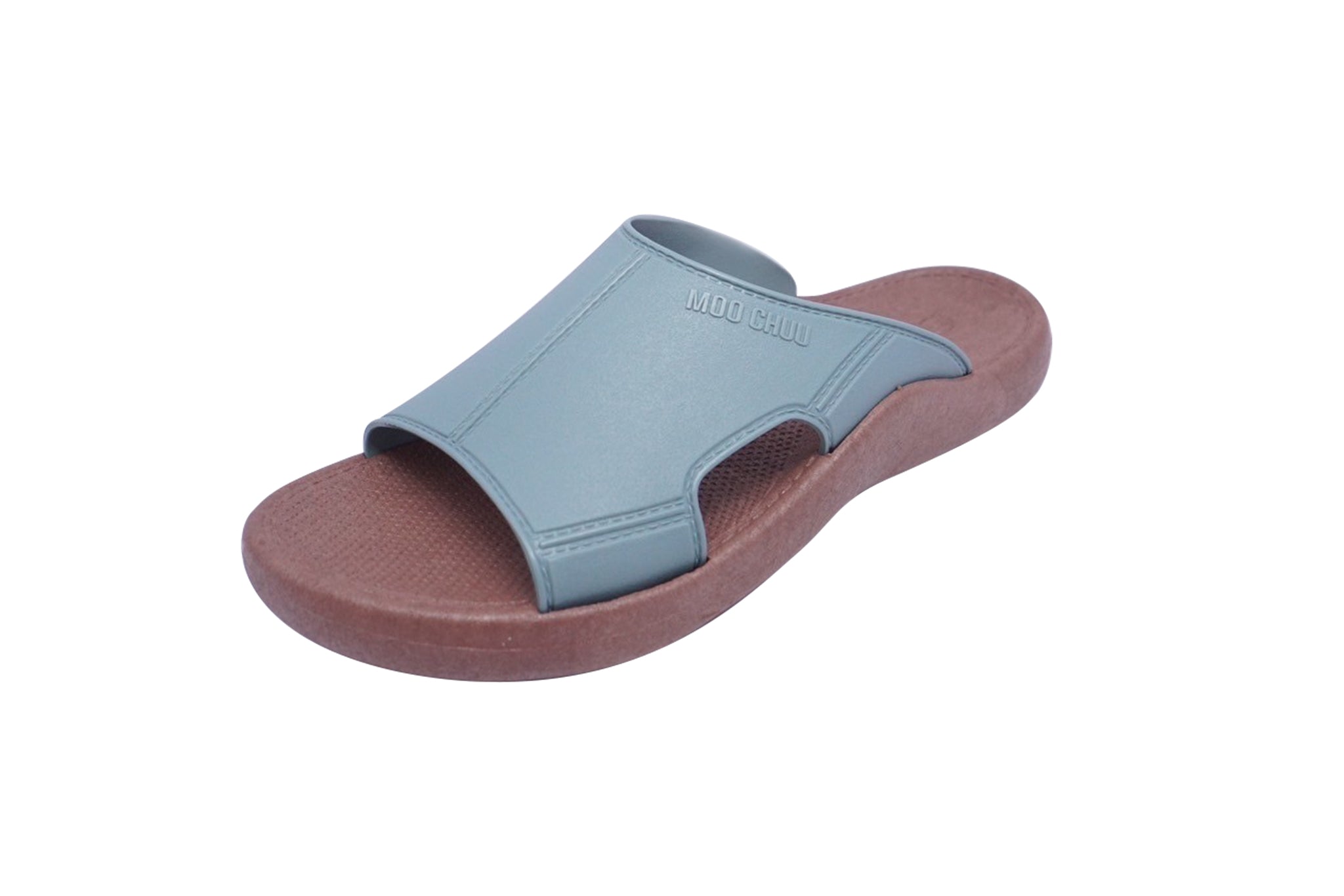 Jangy Brown Sole Grey Strap