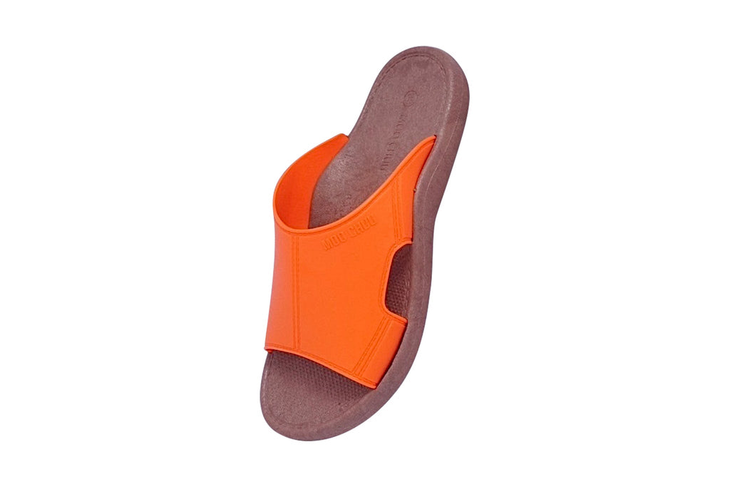 Jangy Brown Sole Orange Strap