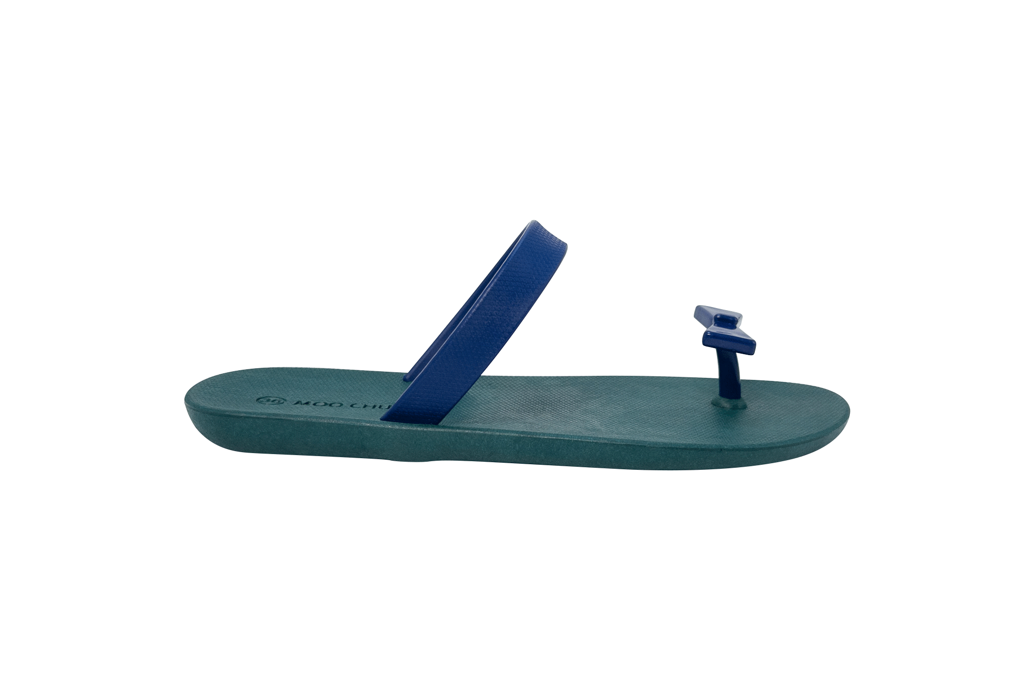 Sweety Bow Green Sole Blue Strap