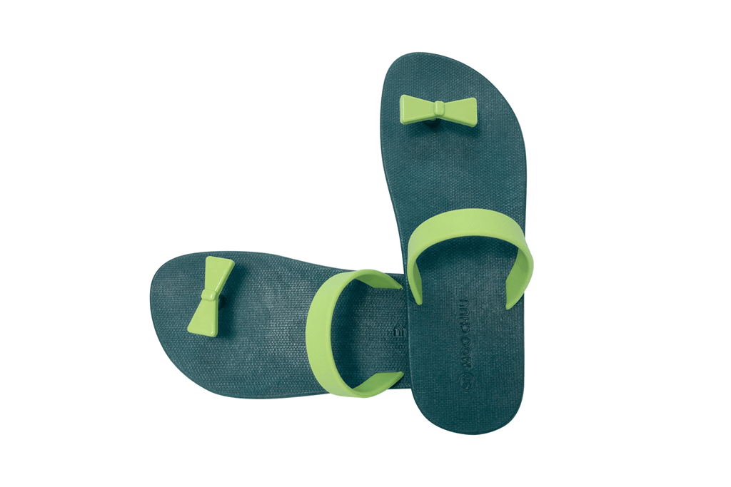 Sweety Bow Green Sole Lime Strap