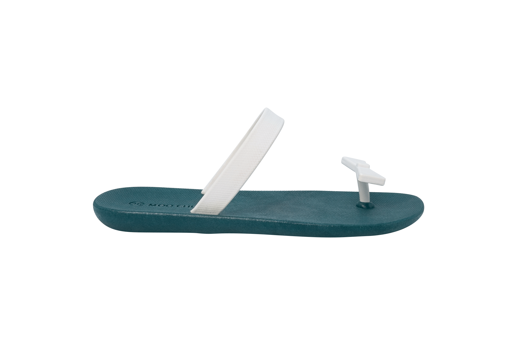 Sweety Bow Green Sole White Strap