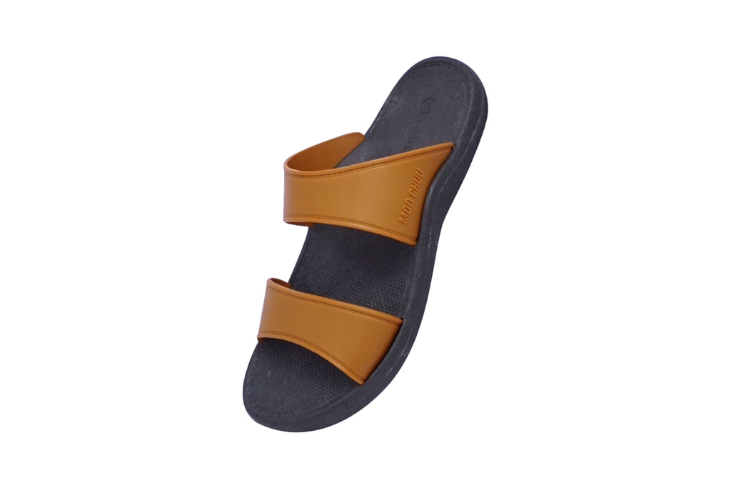 Twinny Black Sole Caramel Strap