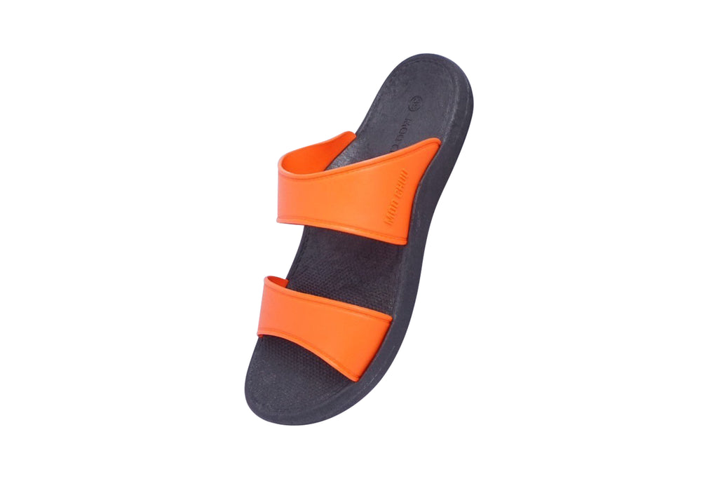 Twinny Black Sole Orange Strap