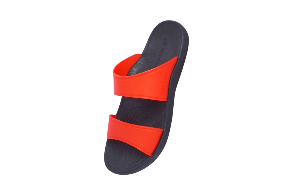 Twinny Black Sole Red Strap