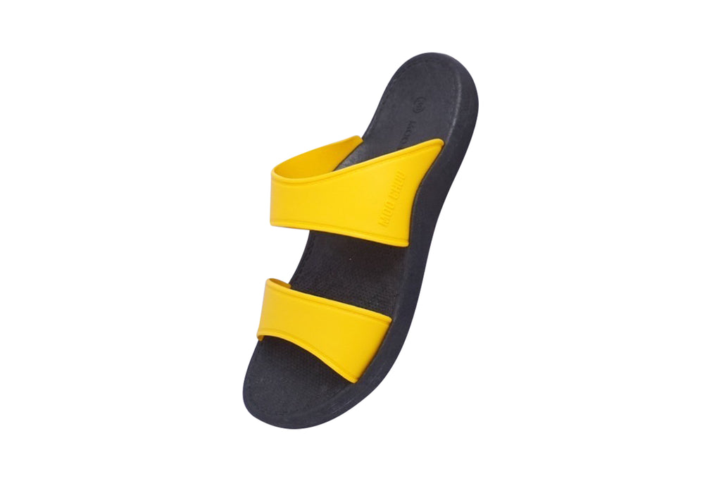 Twinny Black Sole Yellow Strap