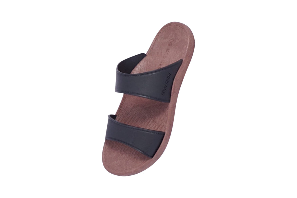 Twinny Brown Sole Black Strap