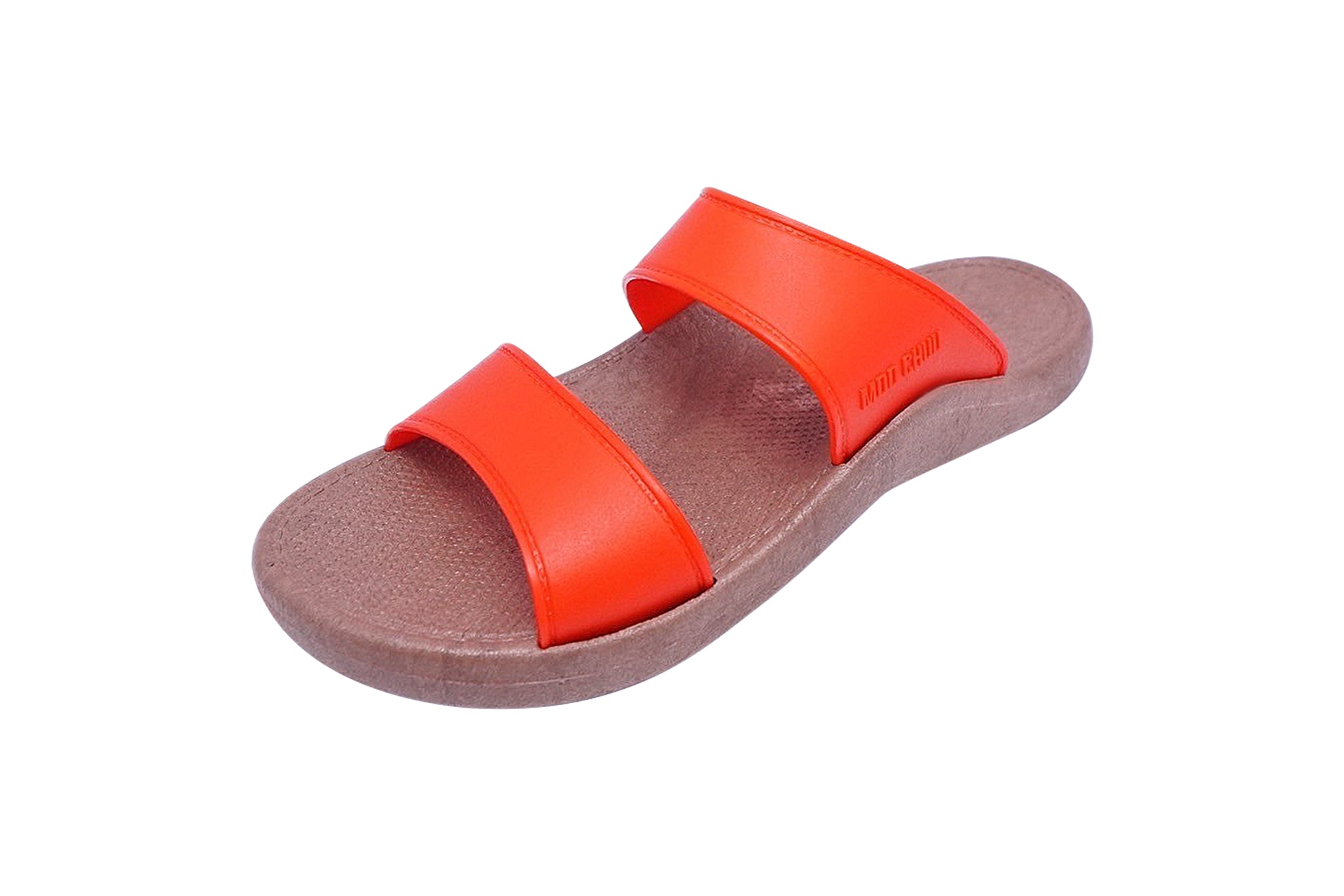 Twinny Brown Sole Red Strap