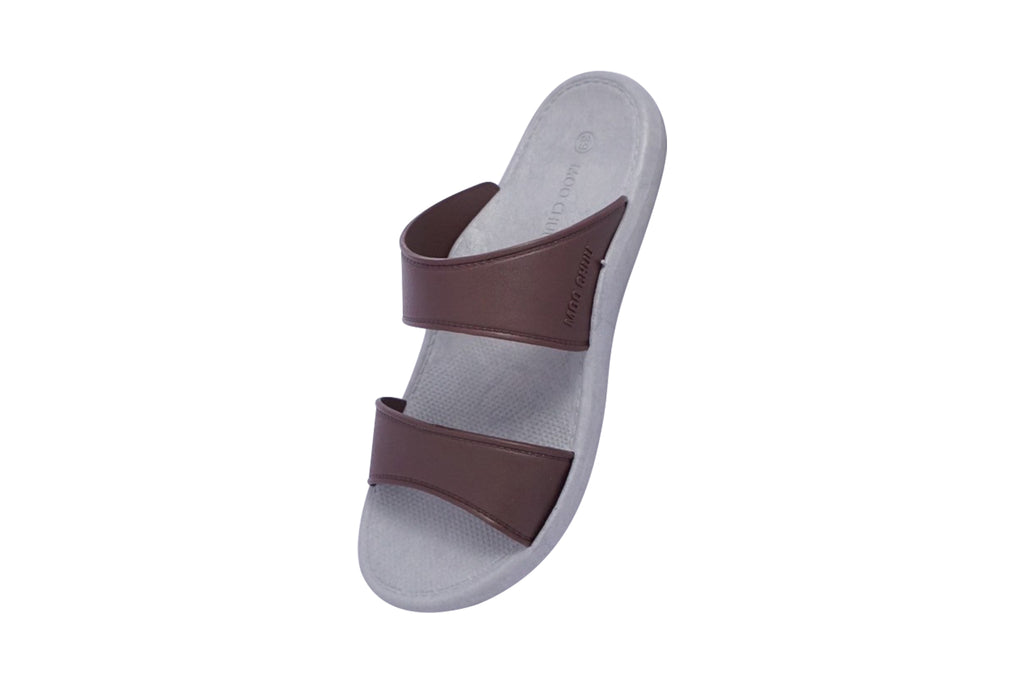 Twinny Grey Sole Brown Strap