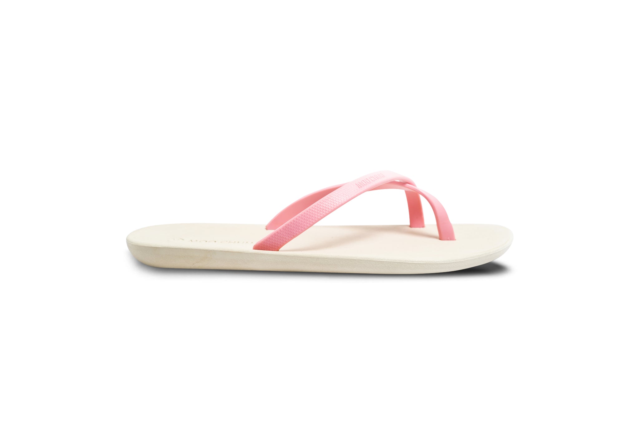 Alpha White Sole Light Pink Strap