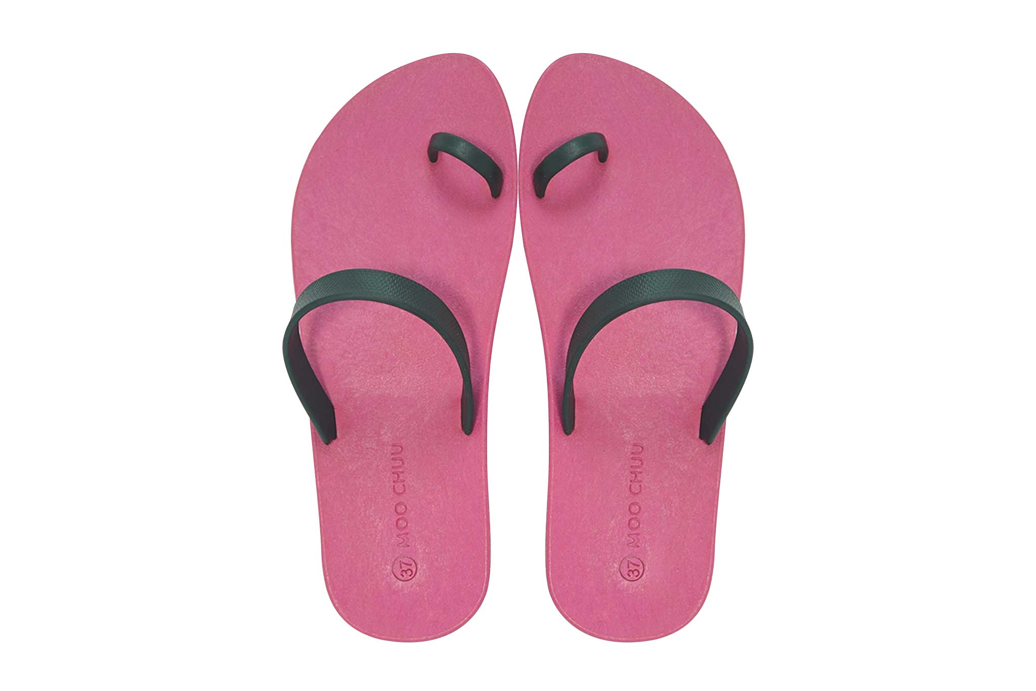 Sweety Pop Pink Sole Black Strap