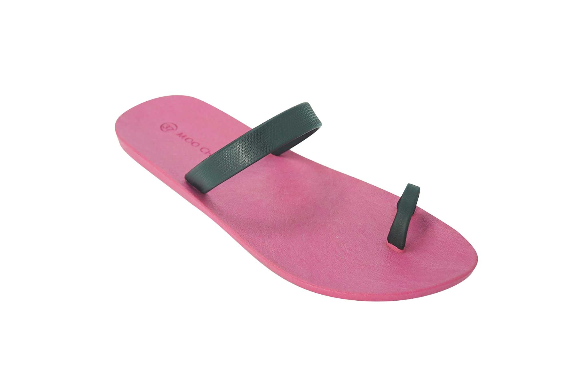 Sweety Pop Pink Sole Black Strap