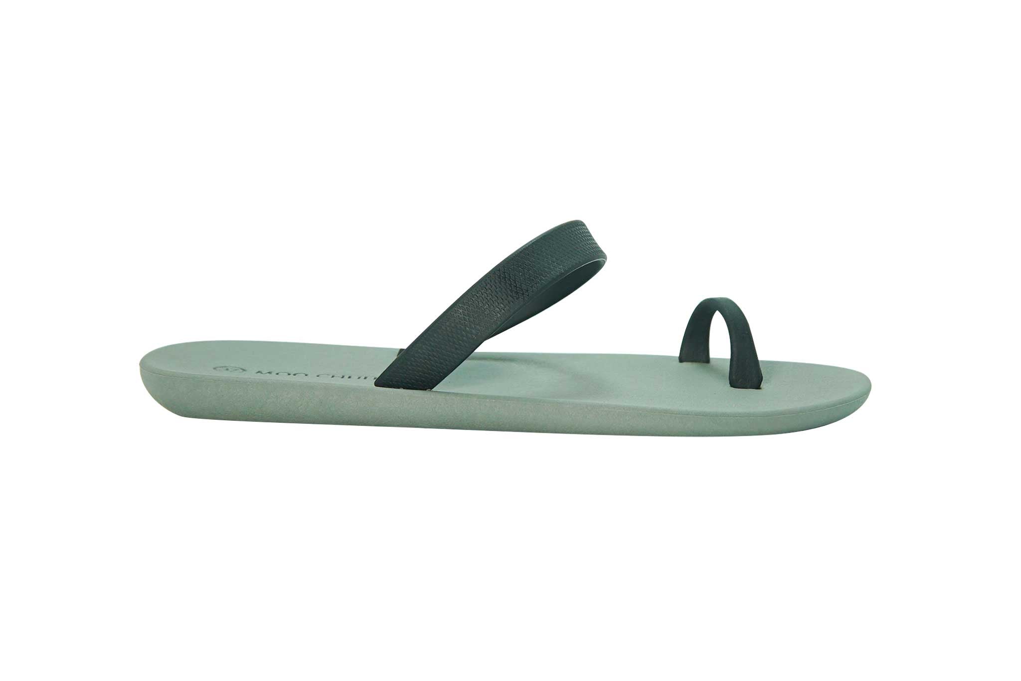 Sweety Pop Grey Sole Black Strap