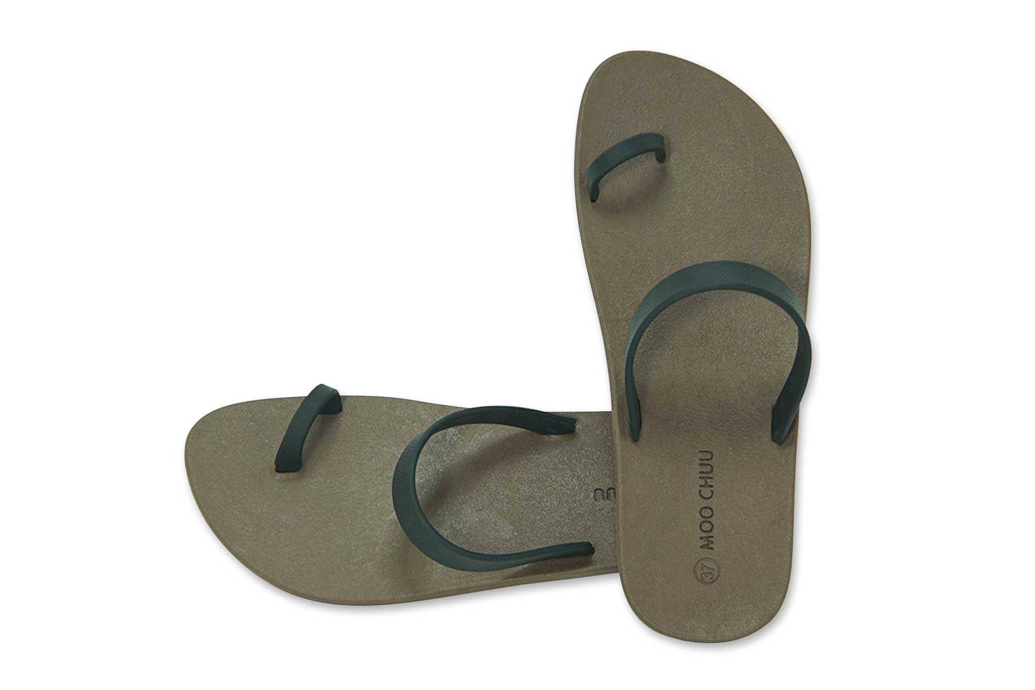 Sweety Pop Brown Sole Black Strap