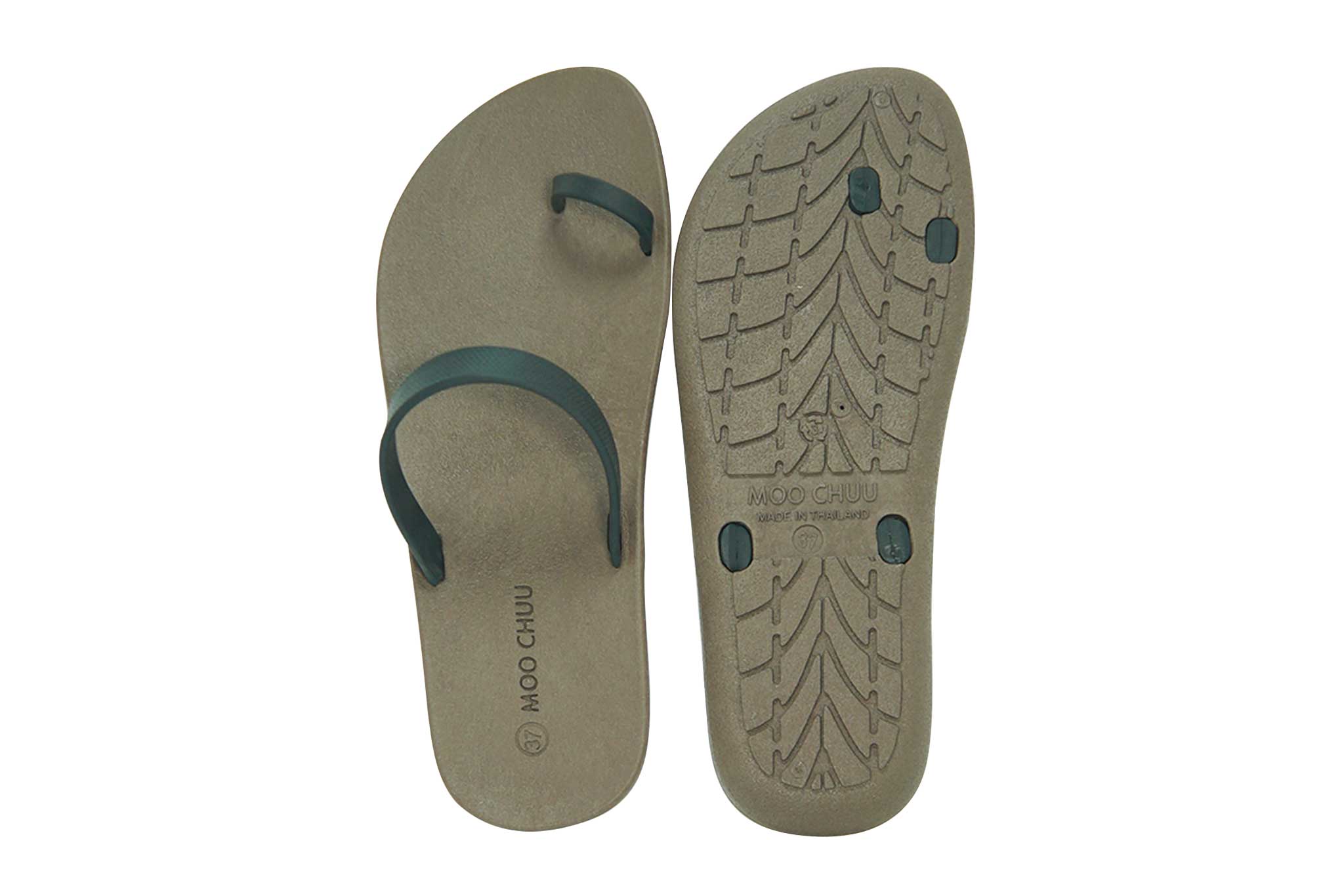 Sweety Pop Brown Sole Black Strap