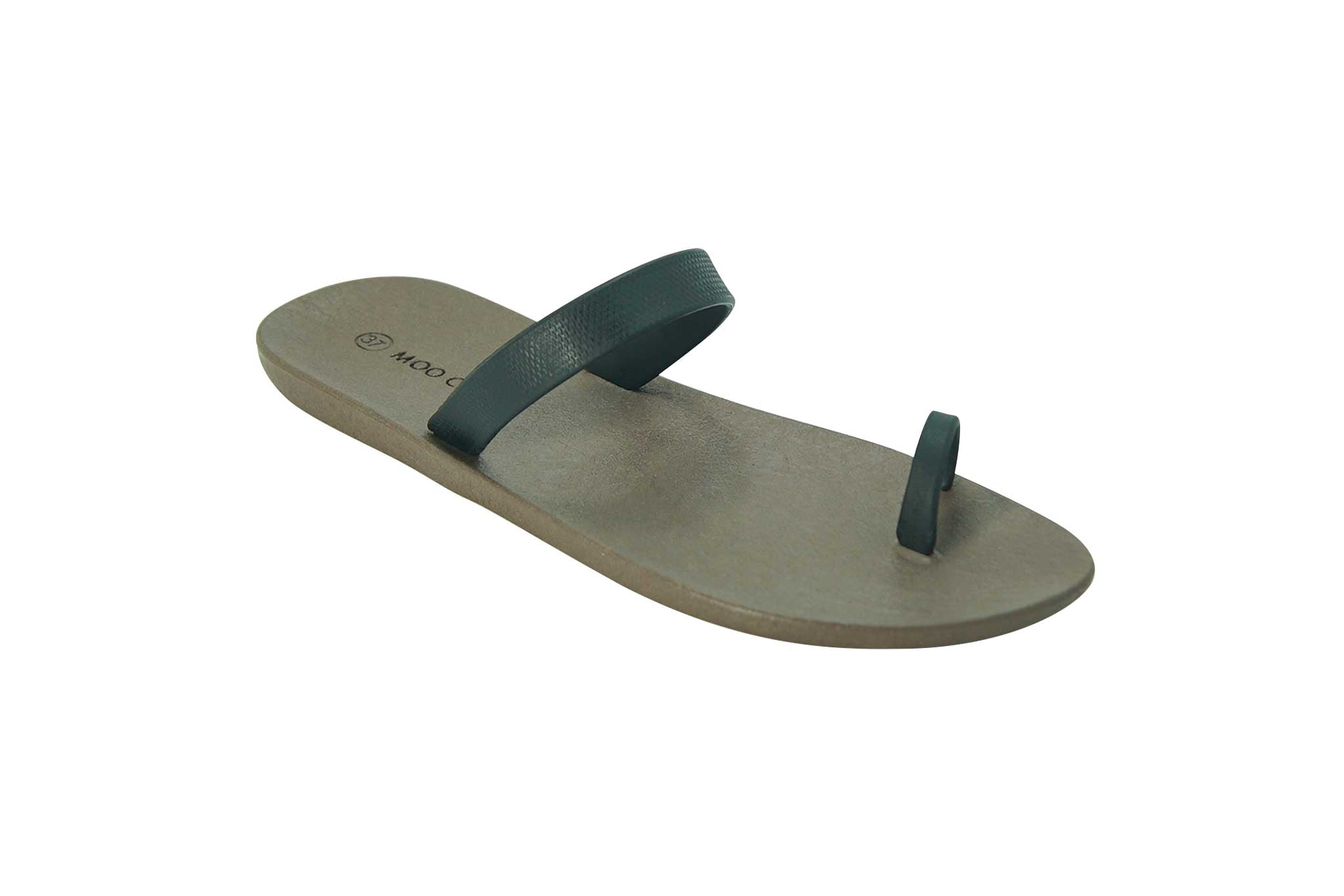 Sweety Pop Brown Sole Black Strap