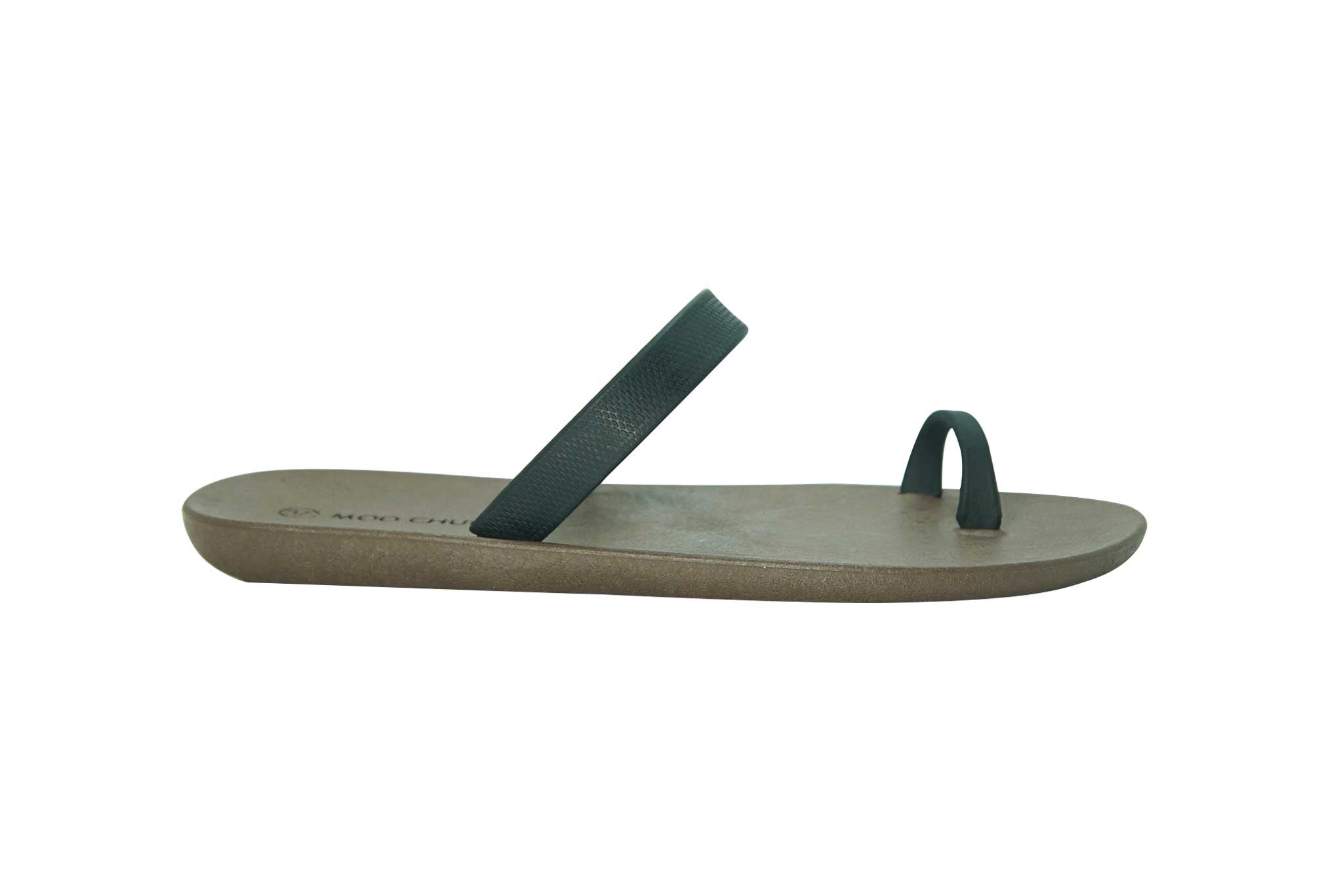 Sweety Pop Brown Sole Black Strap