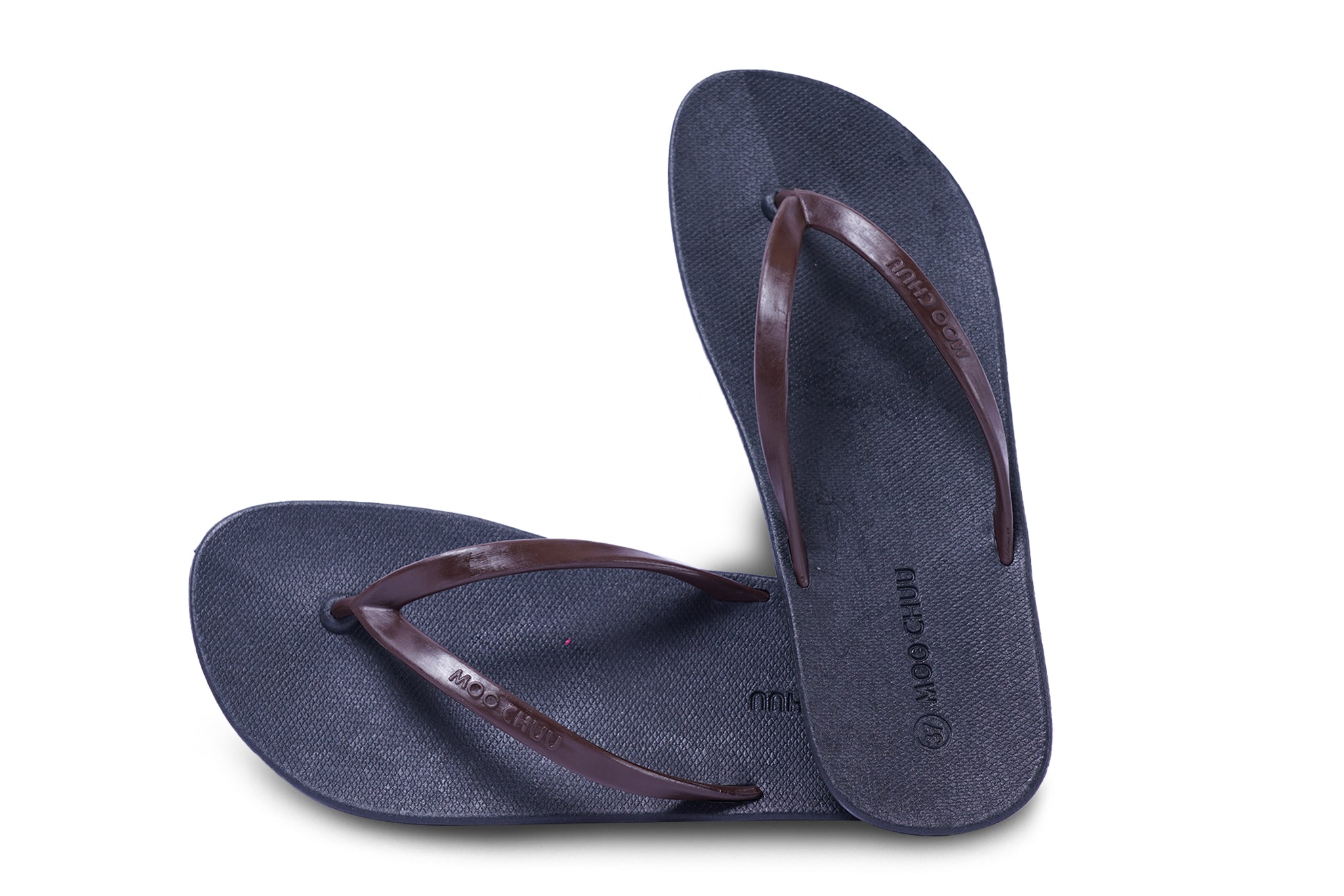 Dali Flippy Black Sole Brown Strap
