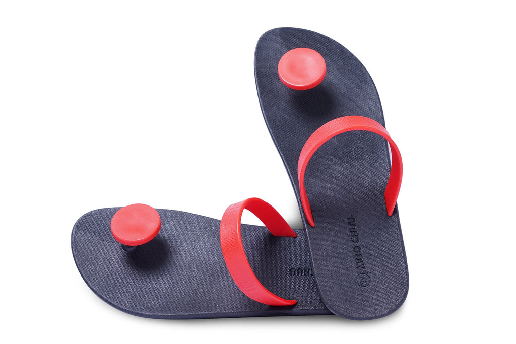 Sweety Dot Black Sole Red Strap