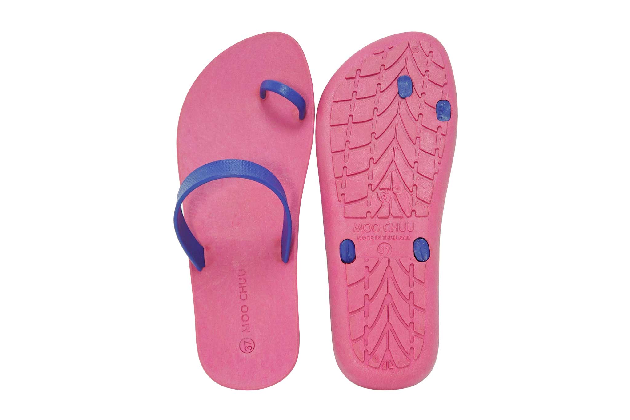 Sweety Pop Pink Sole Blue Strap