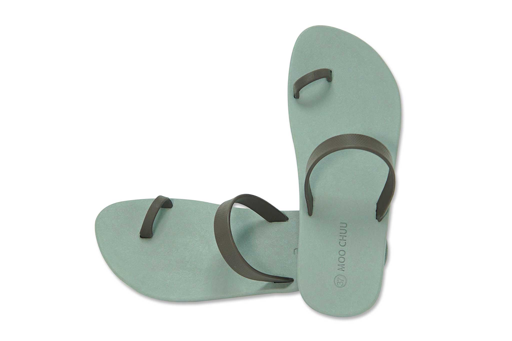 Sweety Pop Grey Sole Brown Strap