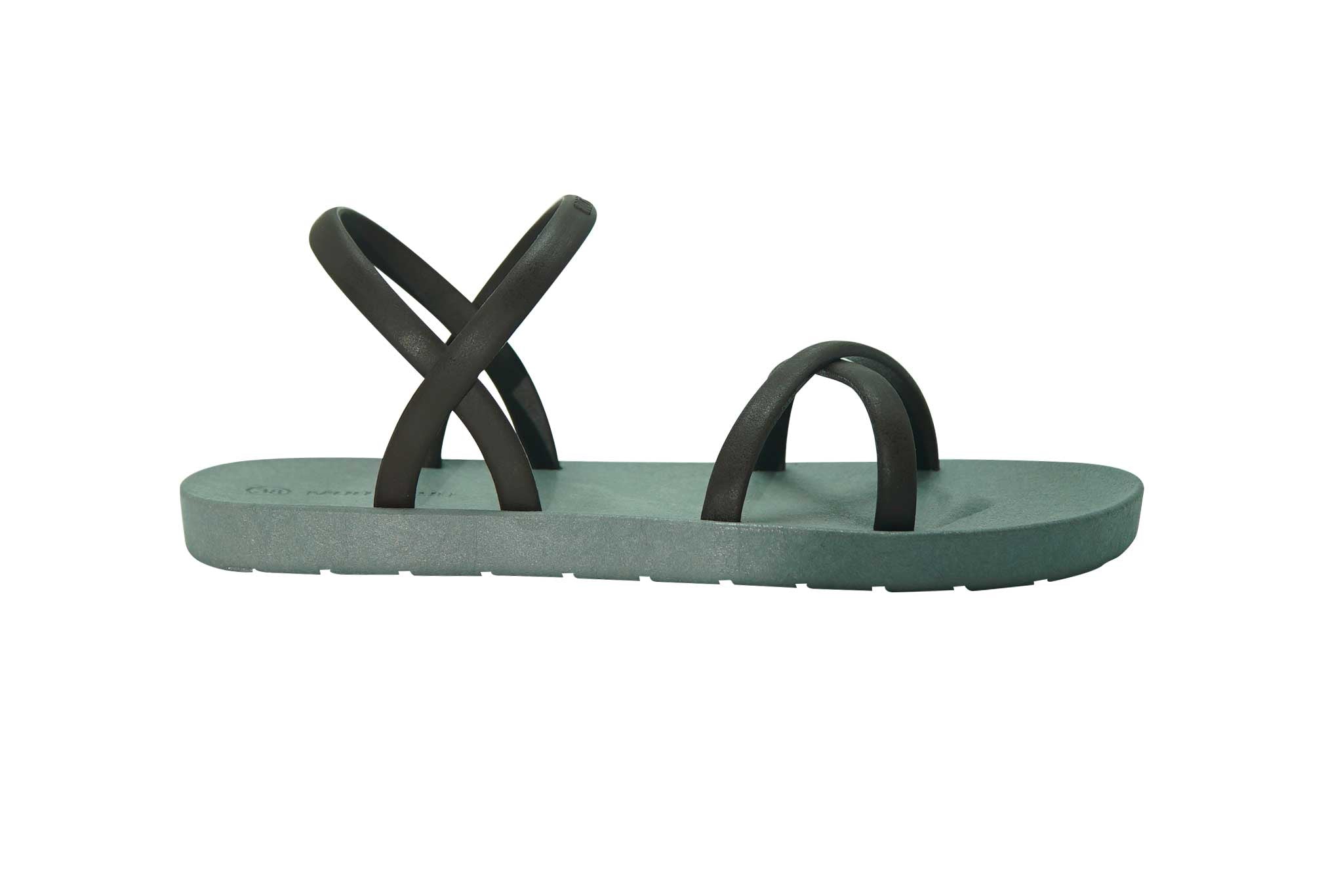Cross Slim Grey Sole Brown Strap