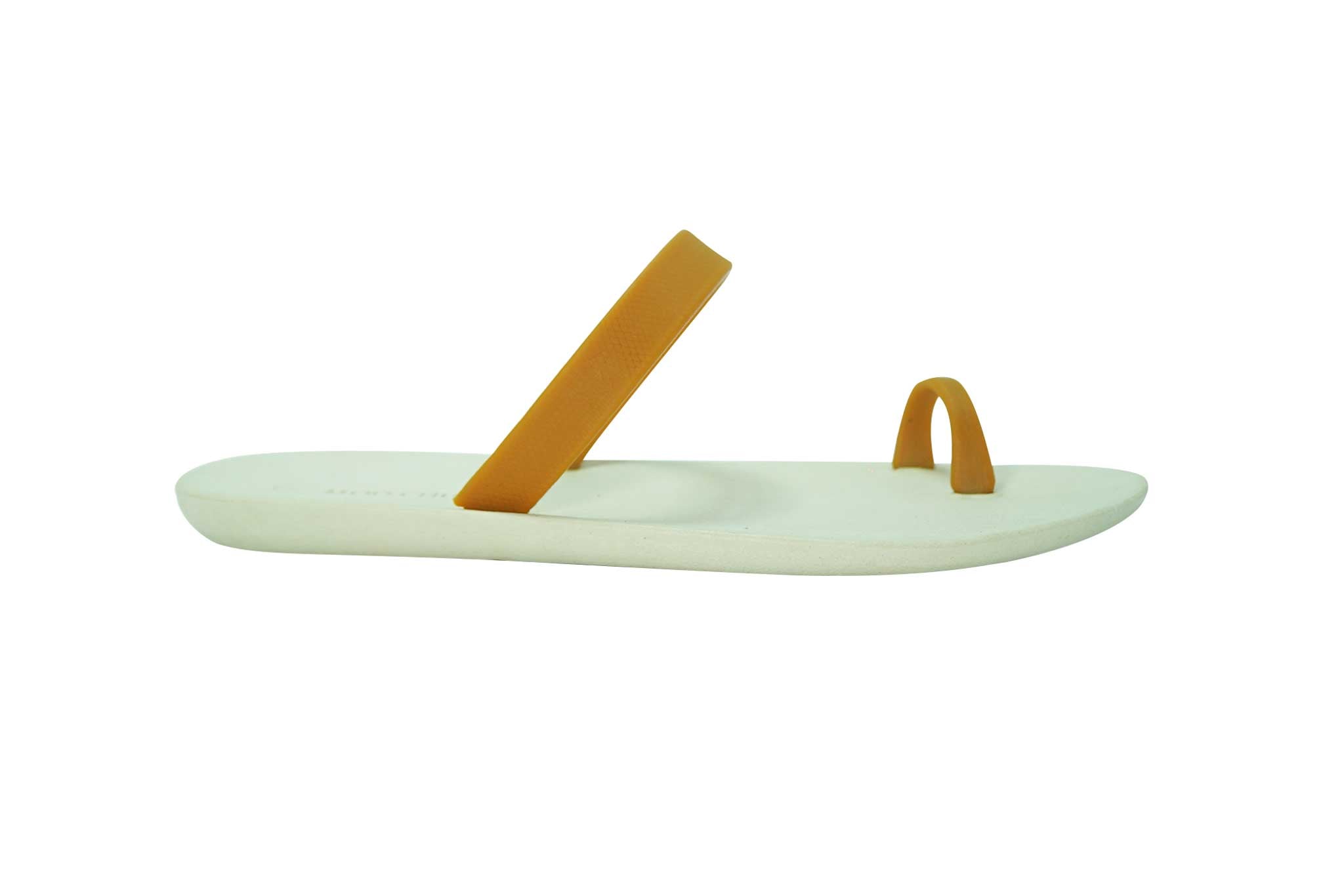 Sweety Pop White Sole Caramel Strap