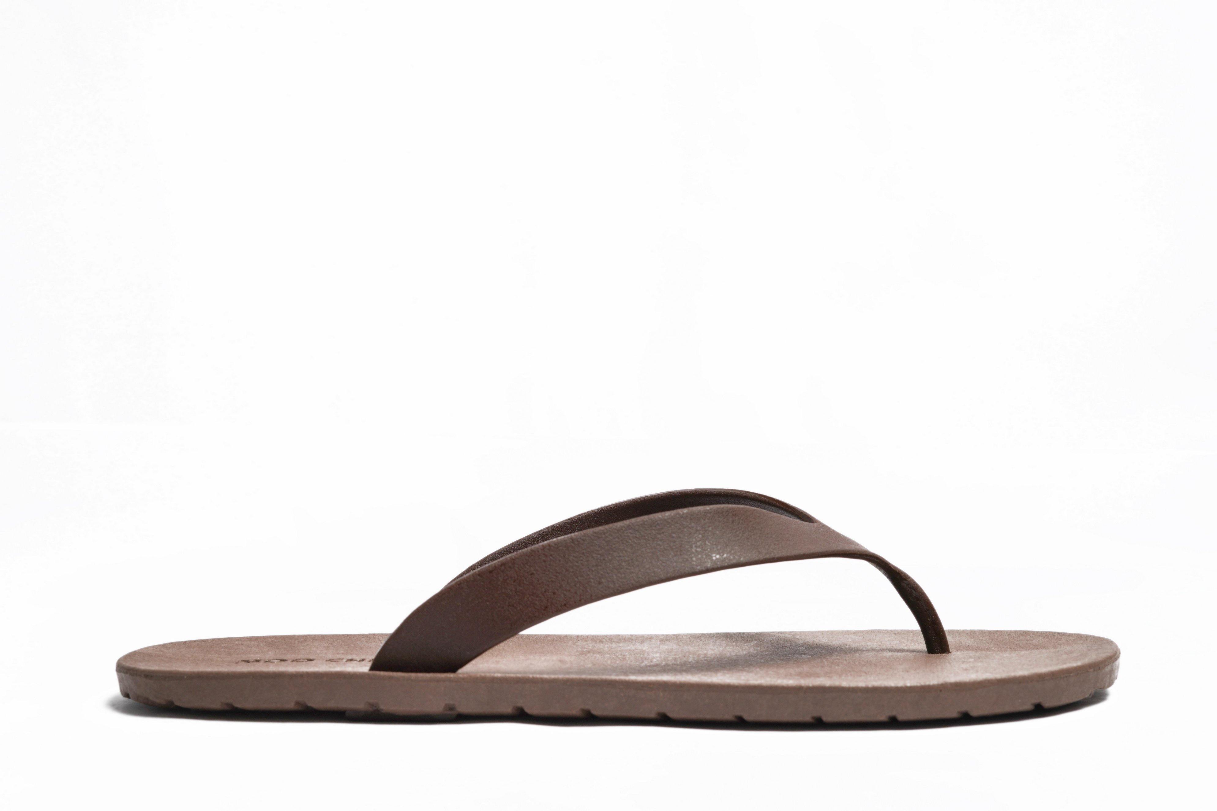 Flippy Brown Sole Brown Strap - Moo Chuu India