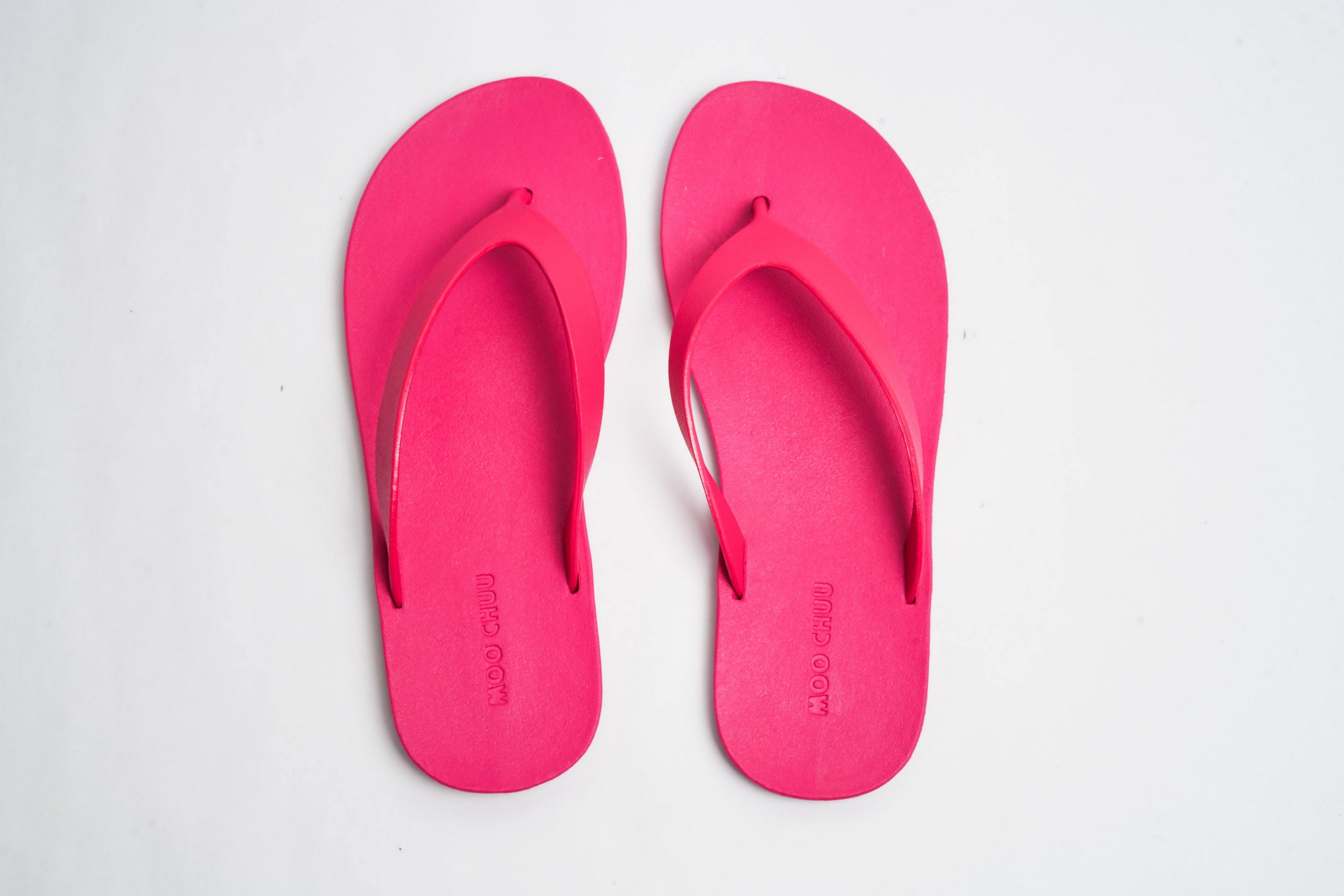 Flippy Pink Sole Pink Strap - Moo Chuu India