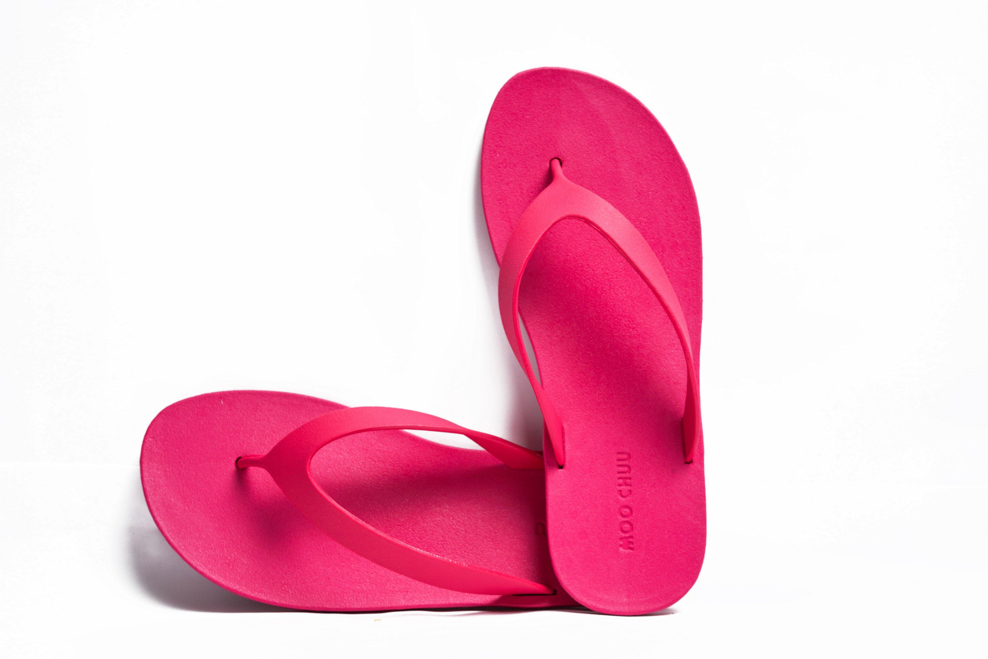 Flippy Pink Sole Pink Strap - Moo Chuu India
