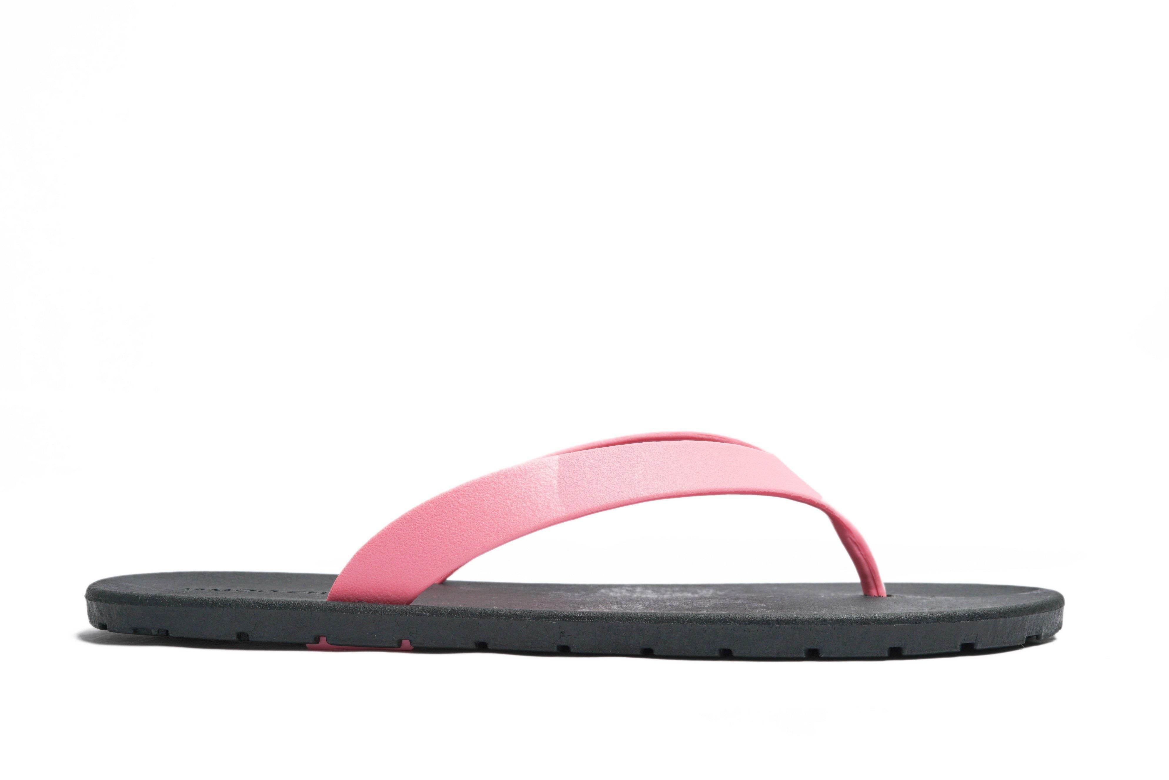 Flippy Black Sole Light Pink Strap - Moo Chuu India