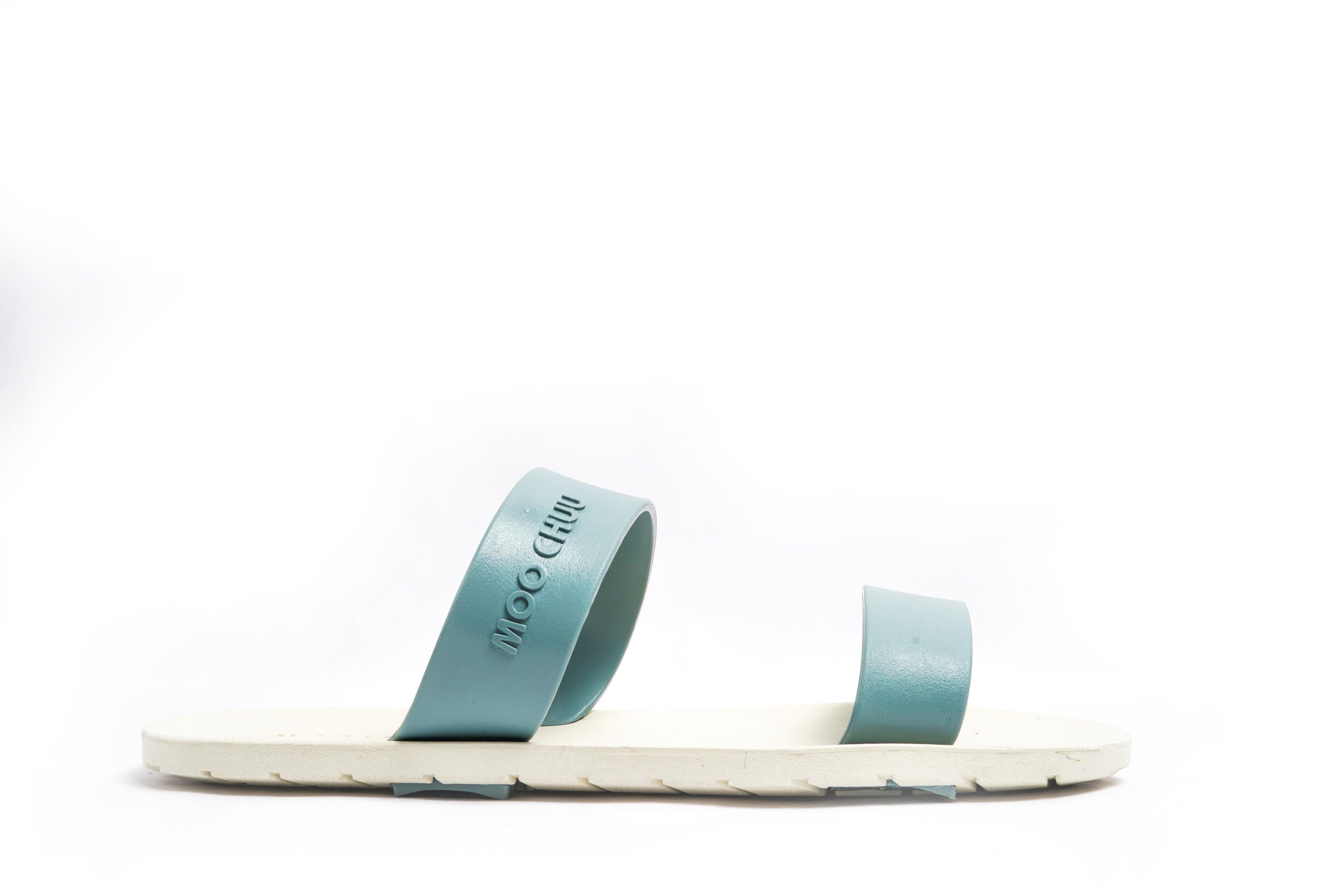 Twin White Sole Grey Strap - Moo Chuu India