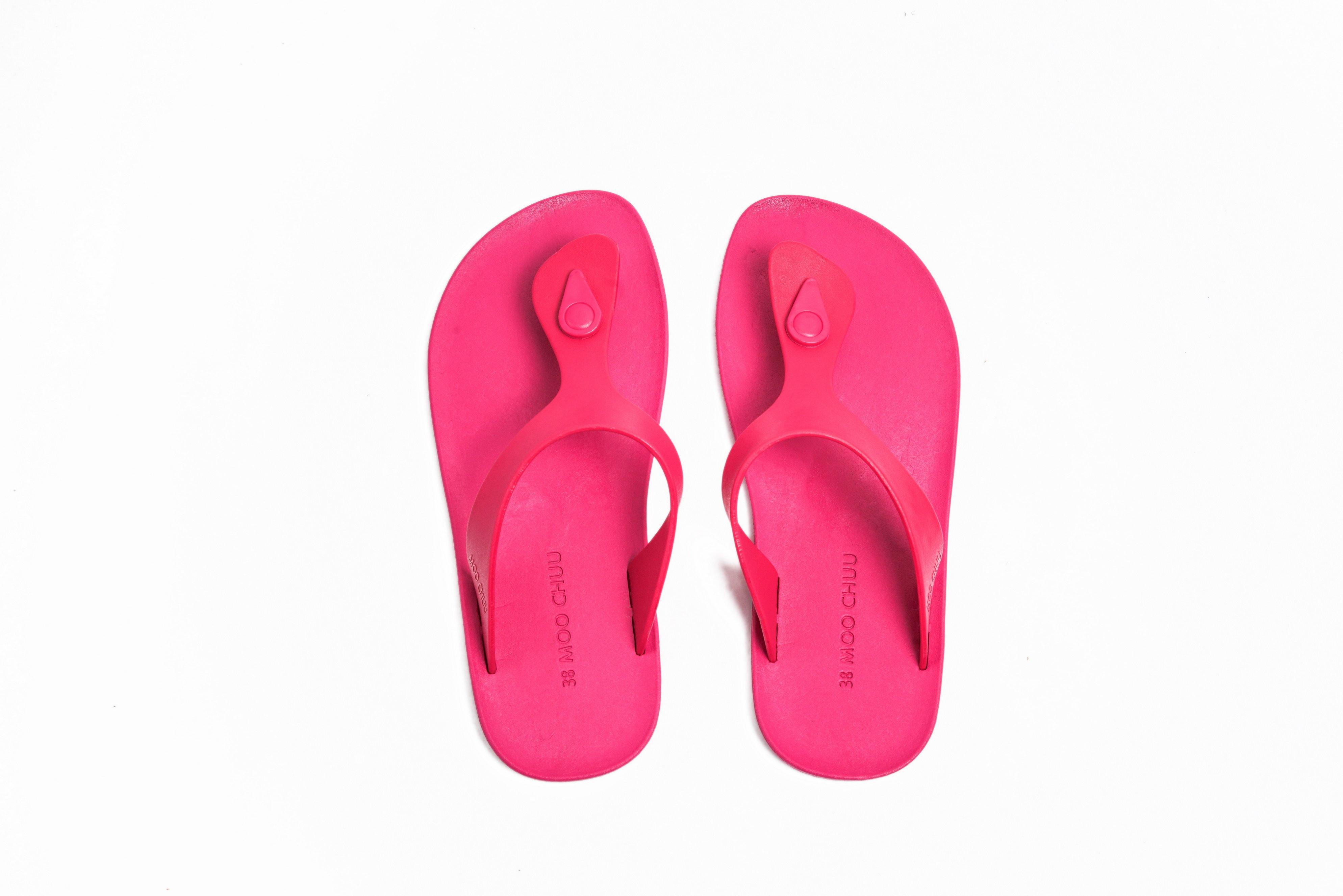 Candy Pink Sole Pink Strap - Moo Chuu India