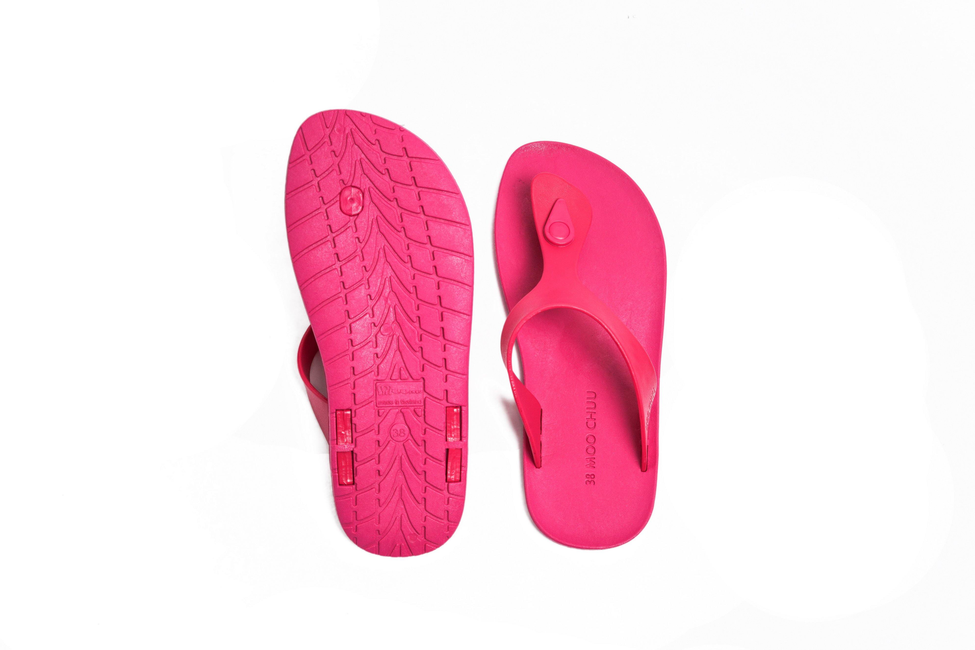 Candy Pink Sole Pink Strap - Moo Chuu India