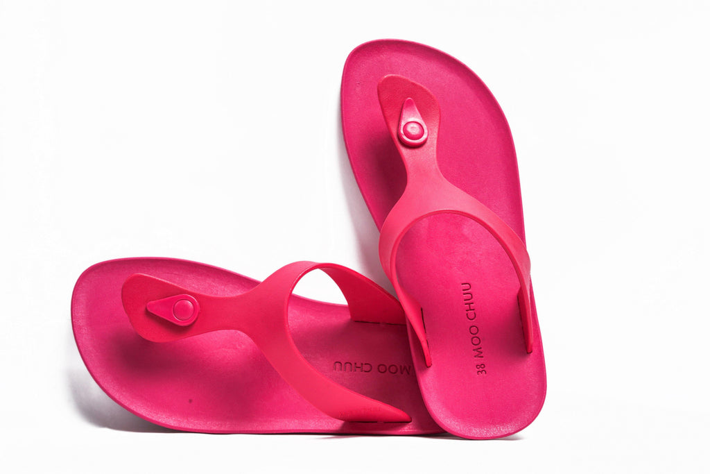 Candy Pink Sole Pink Strap - Moo Chuu India