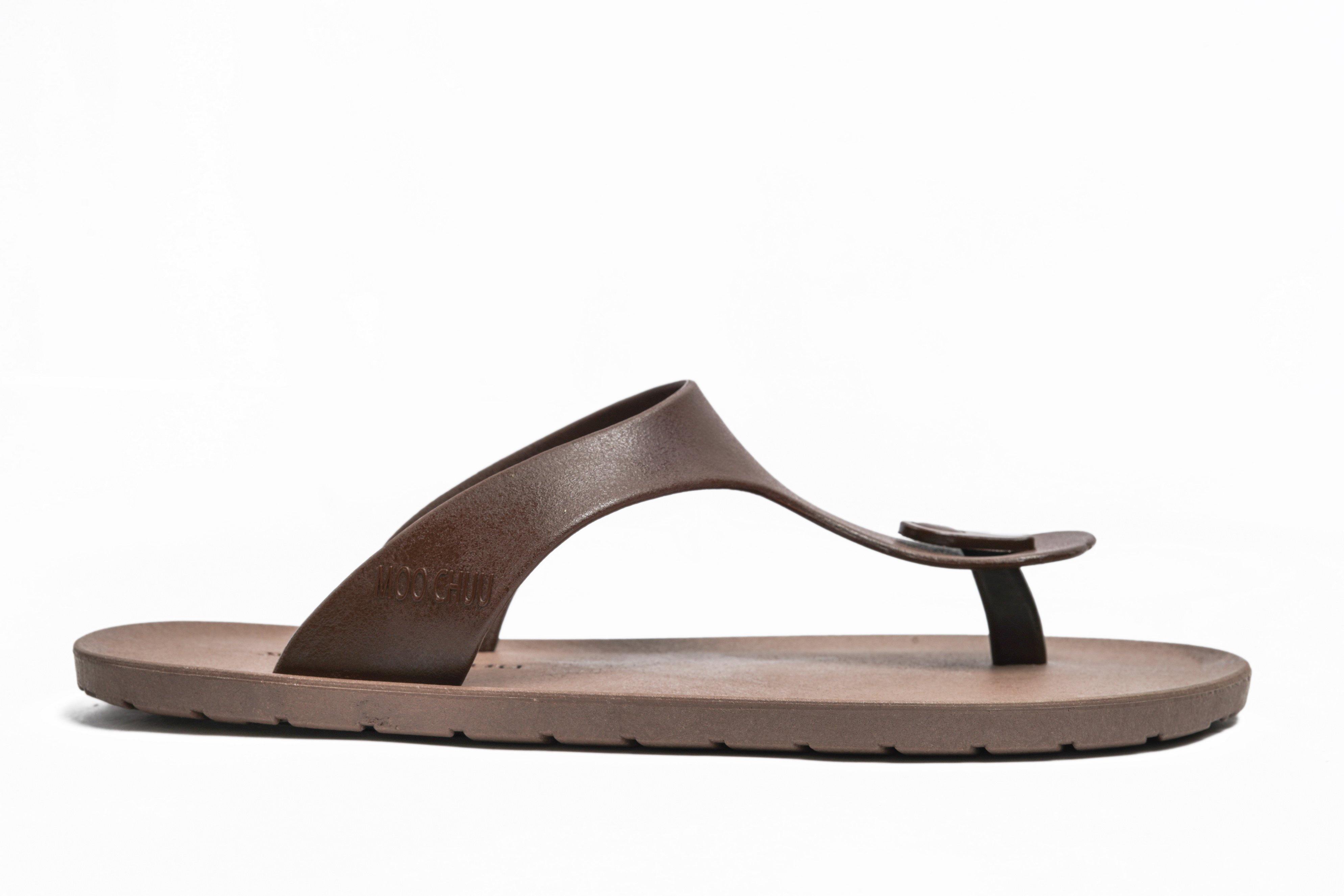 Candy Brown Sole Brown Strap - Moo Chuu India